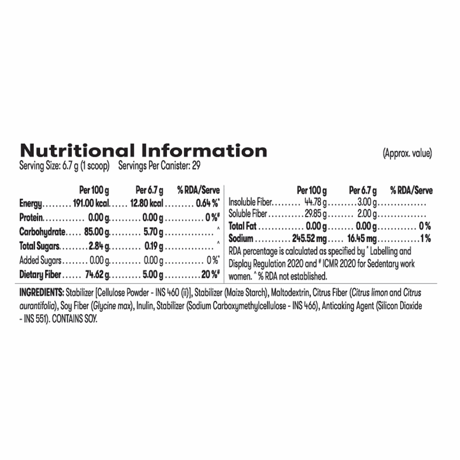 Herbalife Activated Fiber Complex - prepared product