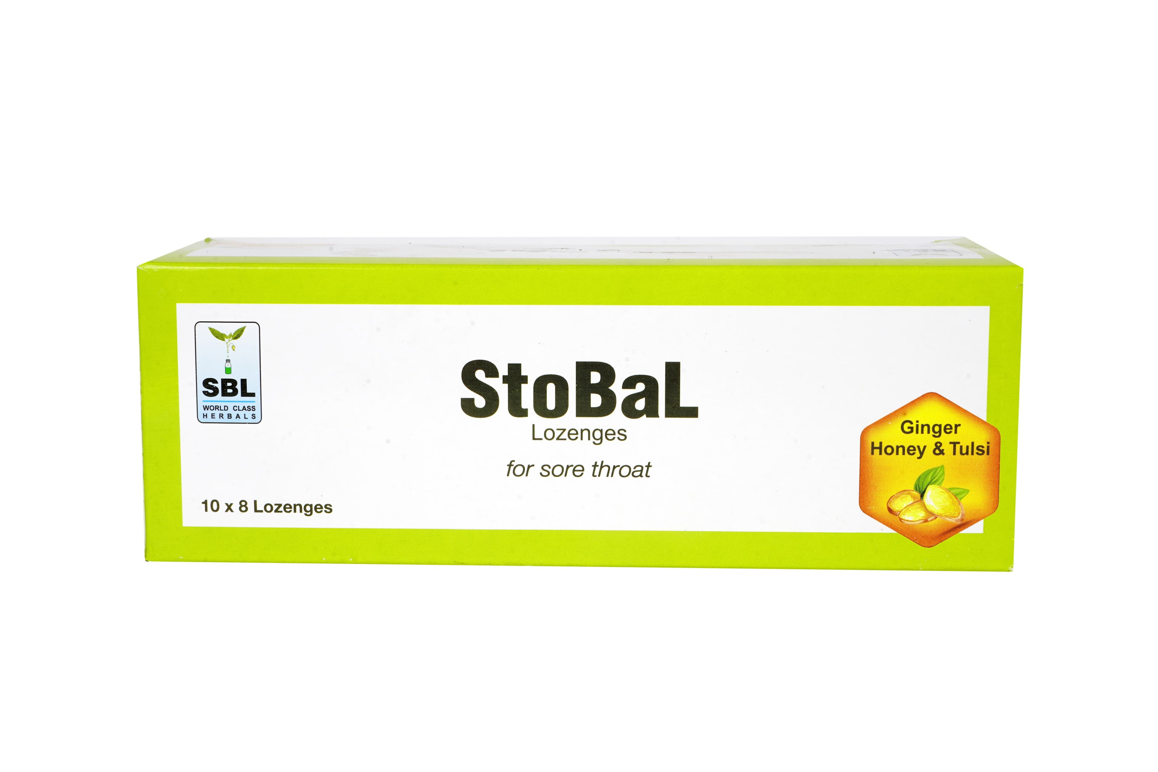 SBL Stobal Lozenges pack of 80 Nos of Lozn - Pack of 80 Nos. image 1