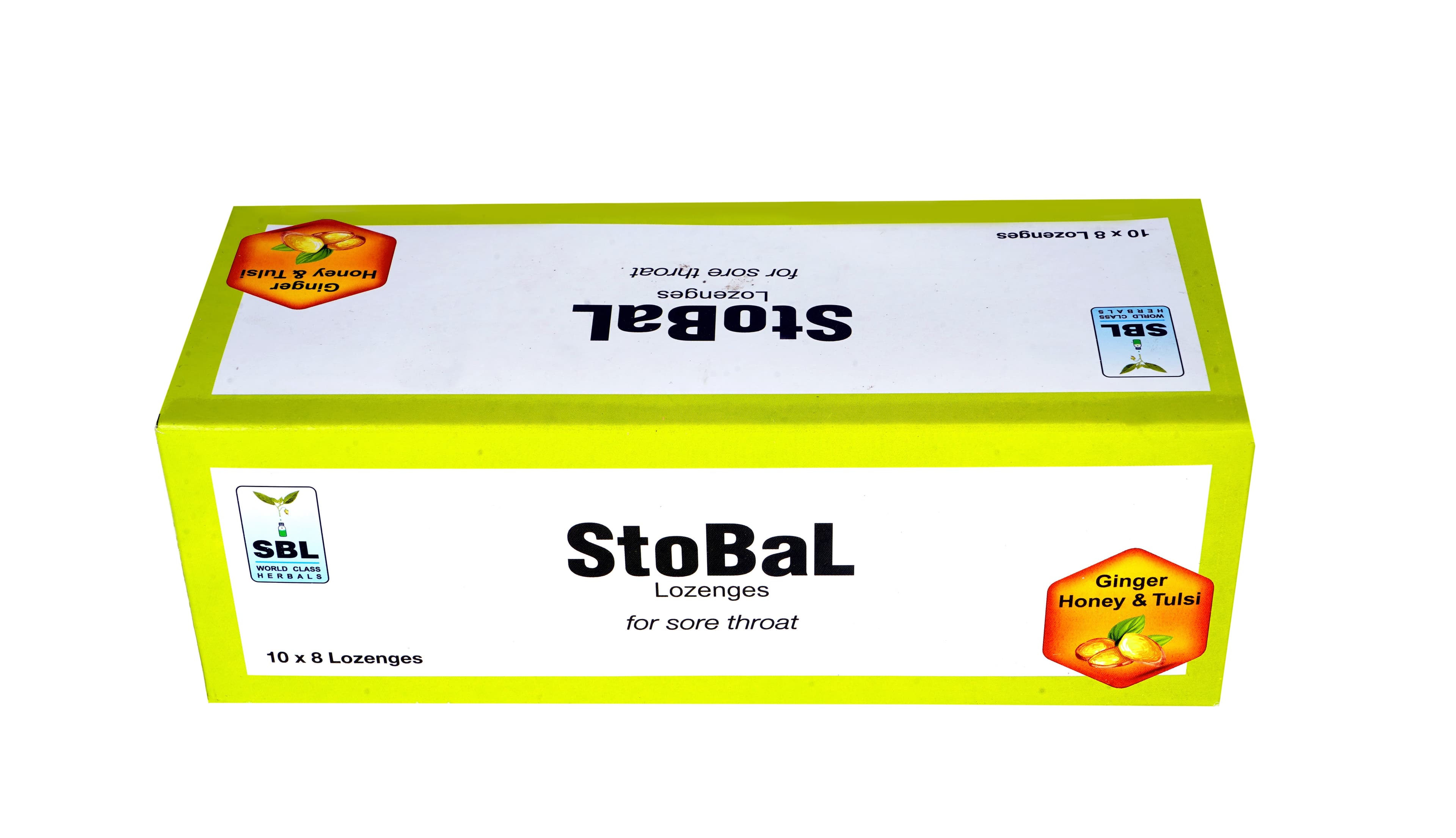 SBL Stobal Lozenges pack of 80 Nos of Lozn - Pack of 80 Nos. image 2