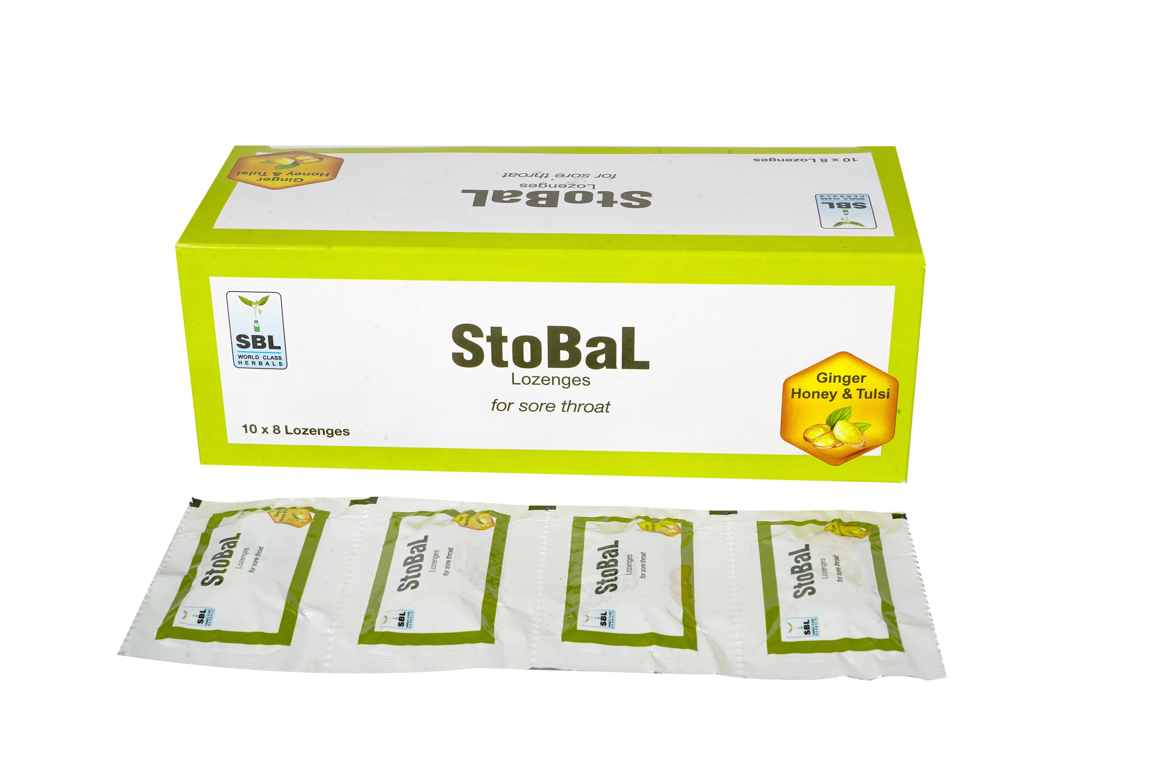 SBL Stobal Lozenges pack of 80 Nos of Lozn - Pack of 80 Nos. image 3