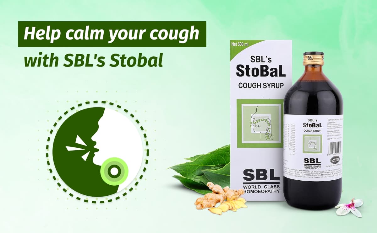 SBL Stobal Cough Syrup - 60ML image 2