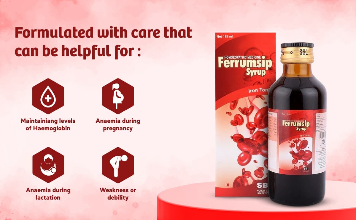 SBL Ferrumsip Syrup - 115ML image 3