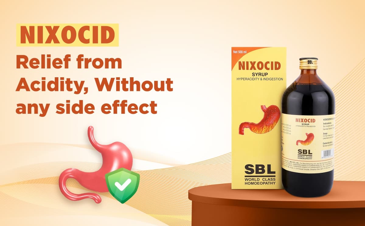 SBL Nixocid Syrup - 115ML image 2