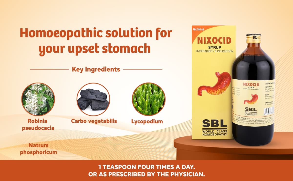 SBL Nixocid Syrup - 115ML image 4