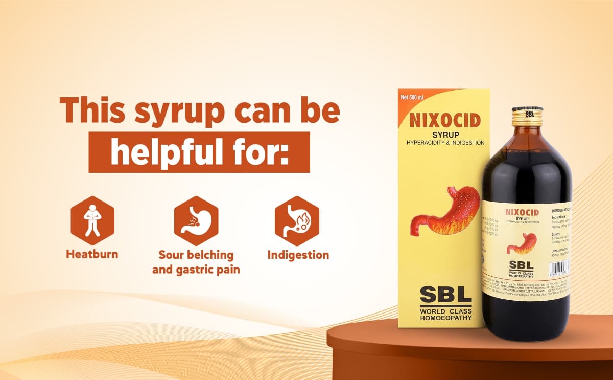 SBL Nixocid Syrup - 115ML image 3