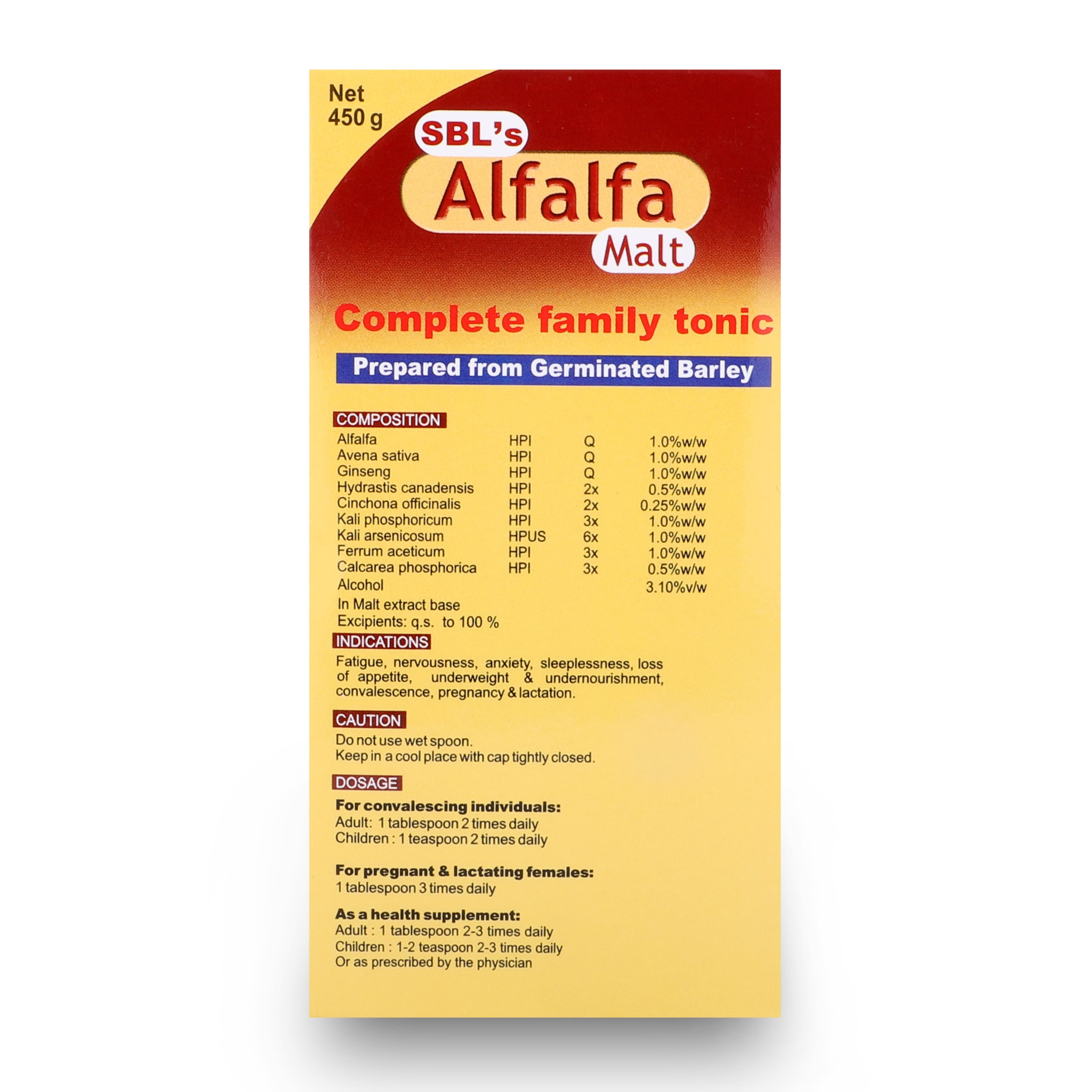 SBL Alfalfa Malt - 250GM image 9