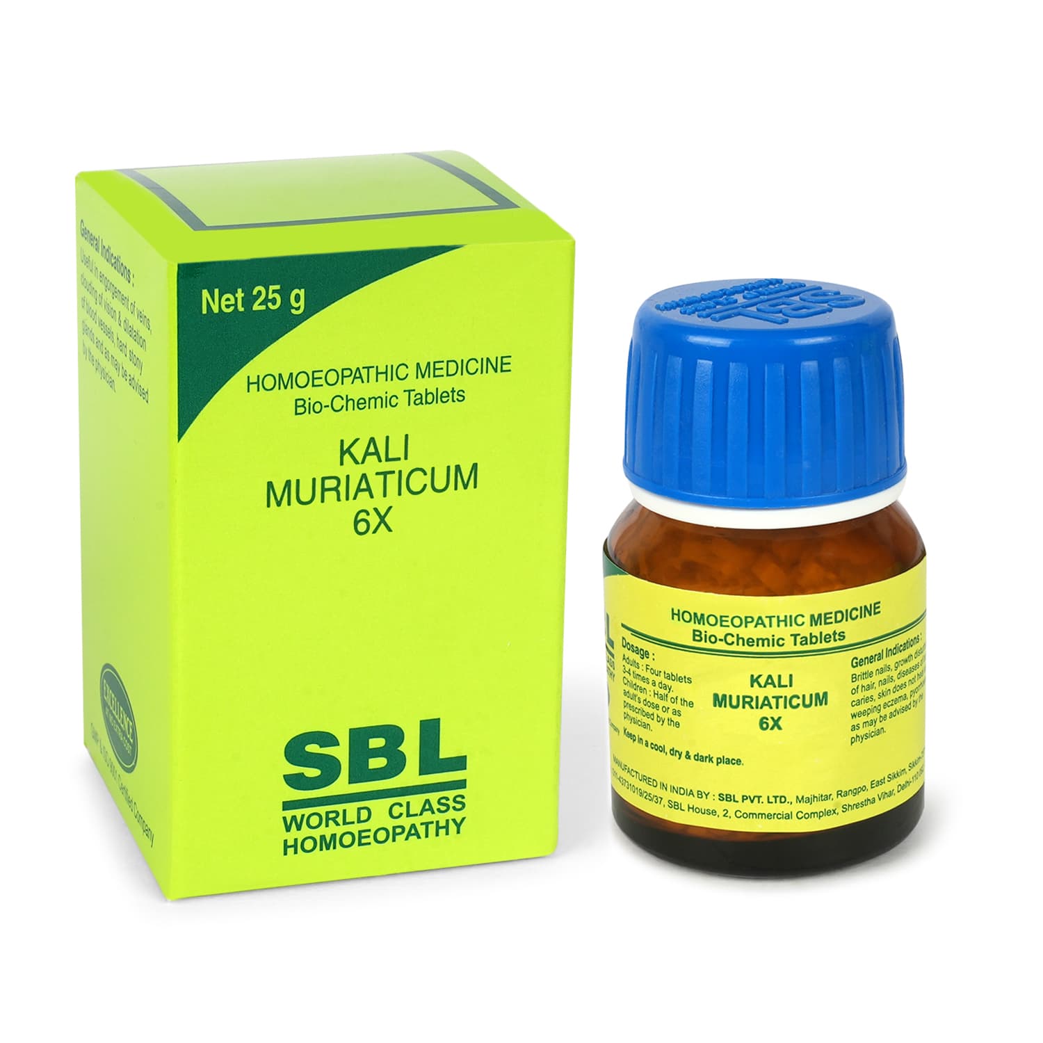 SBL Kali Muriaticum - 3X,25GM image 1