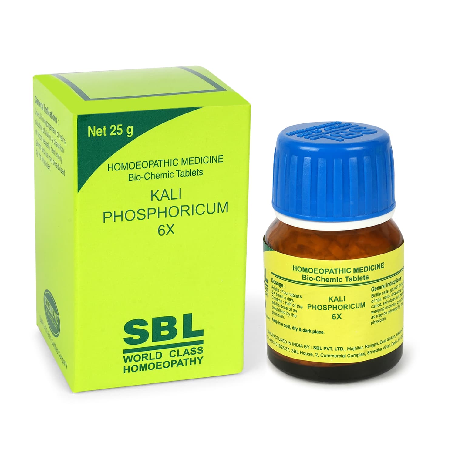 SBL Kali Phosphoricum - 3X,25GM image 1