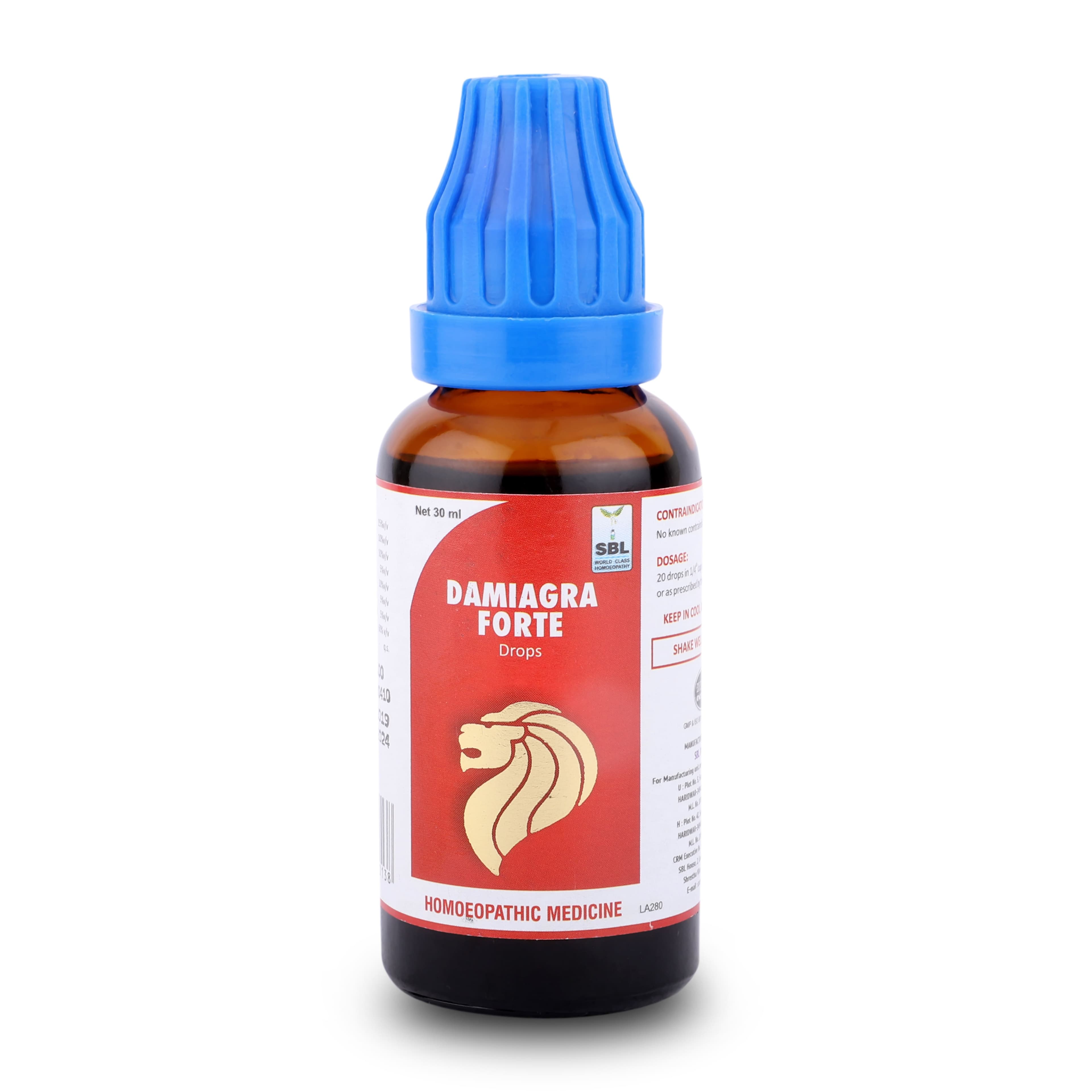 SBL Damiagra Forte Drops - 30ML image 5