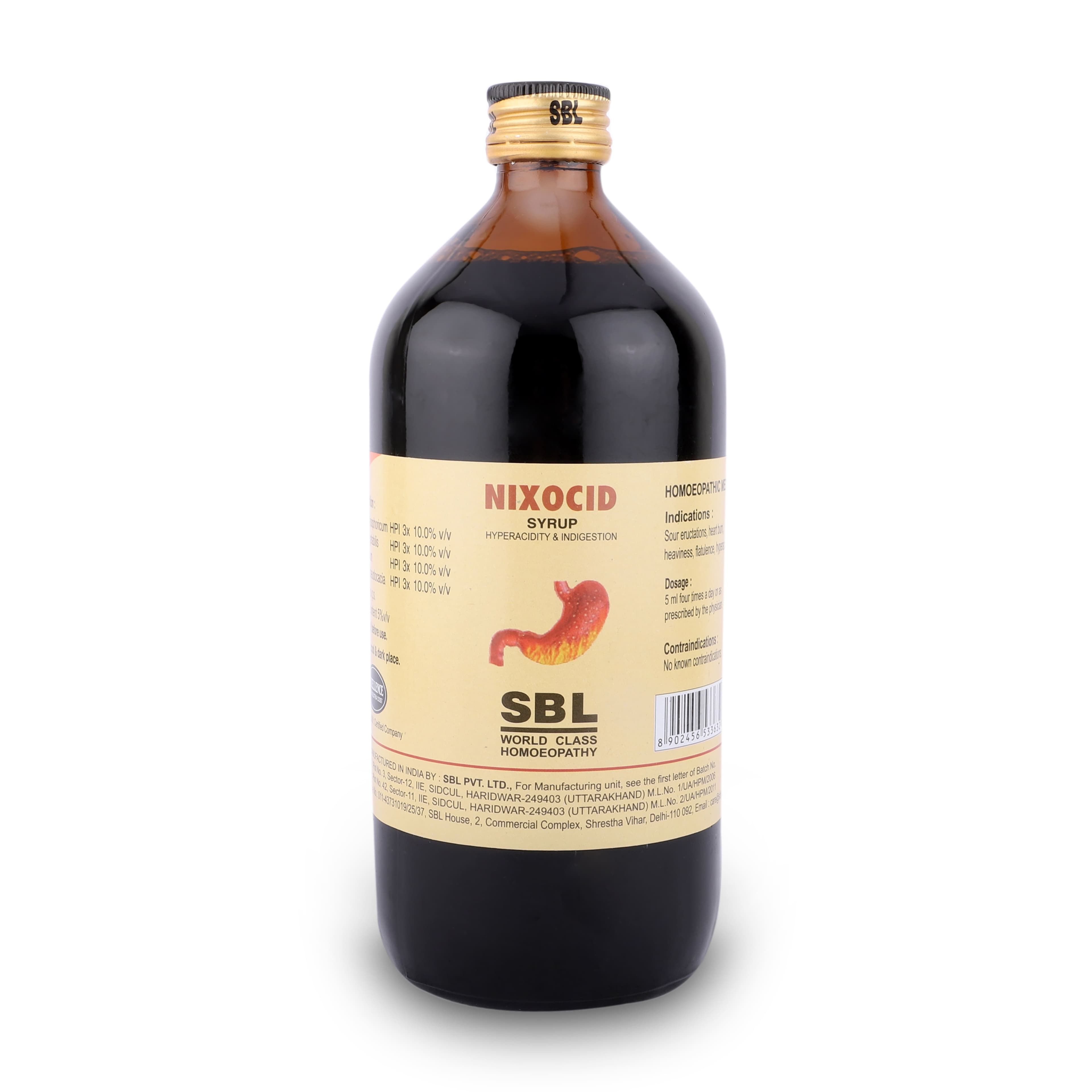 SBL Nixocid Syrup - 115ML image 6