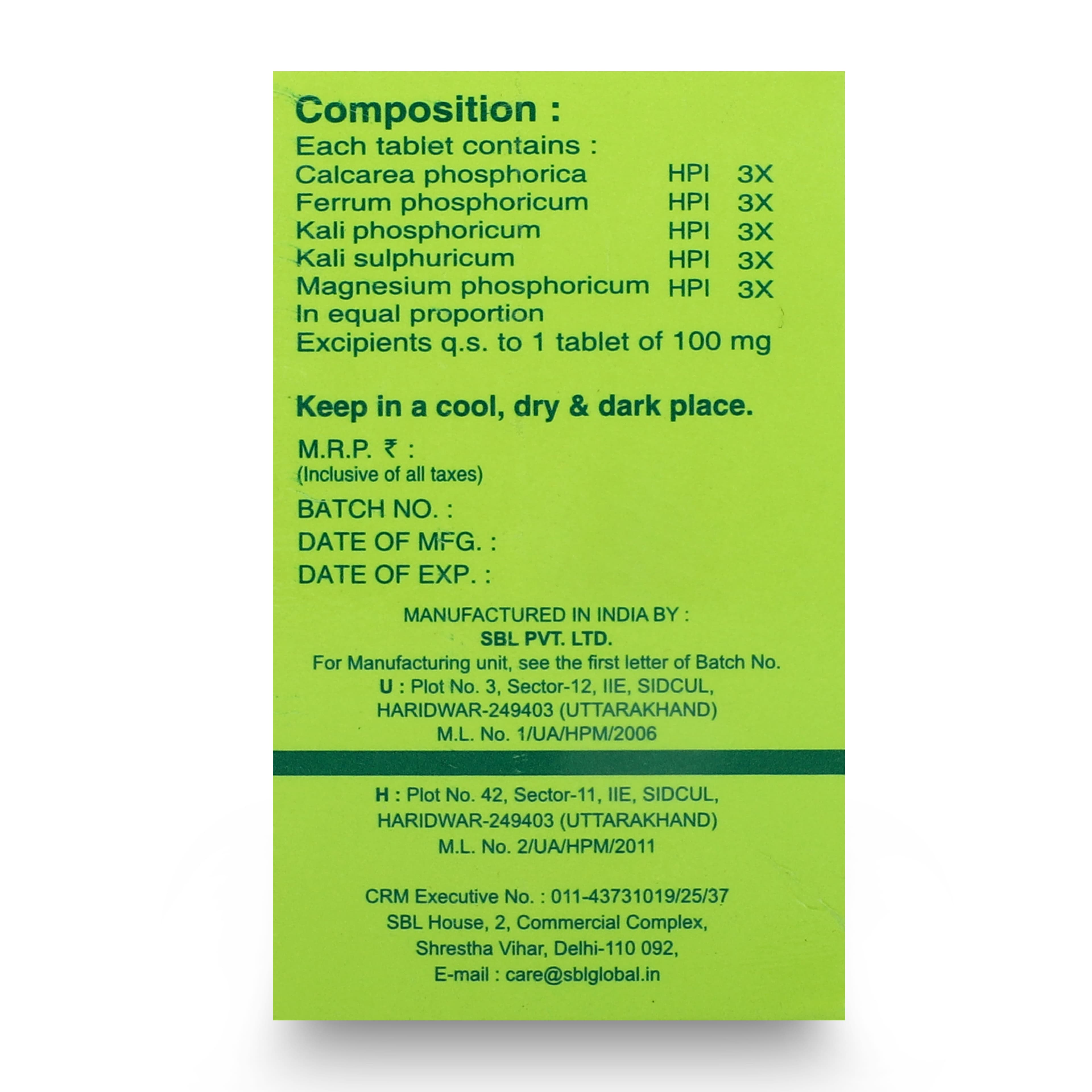 SBL Bio-Combination 15 - 25GM image 8