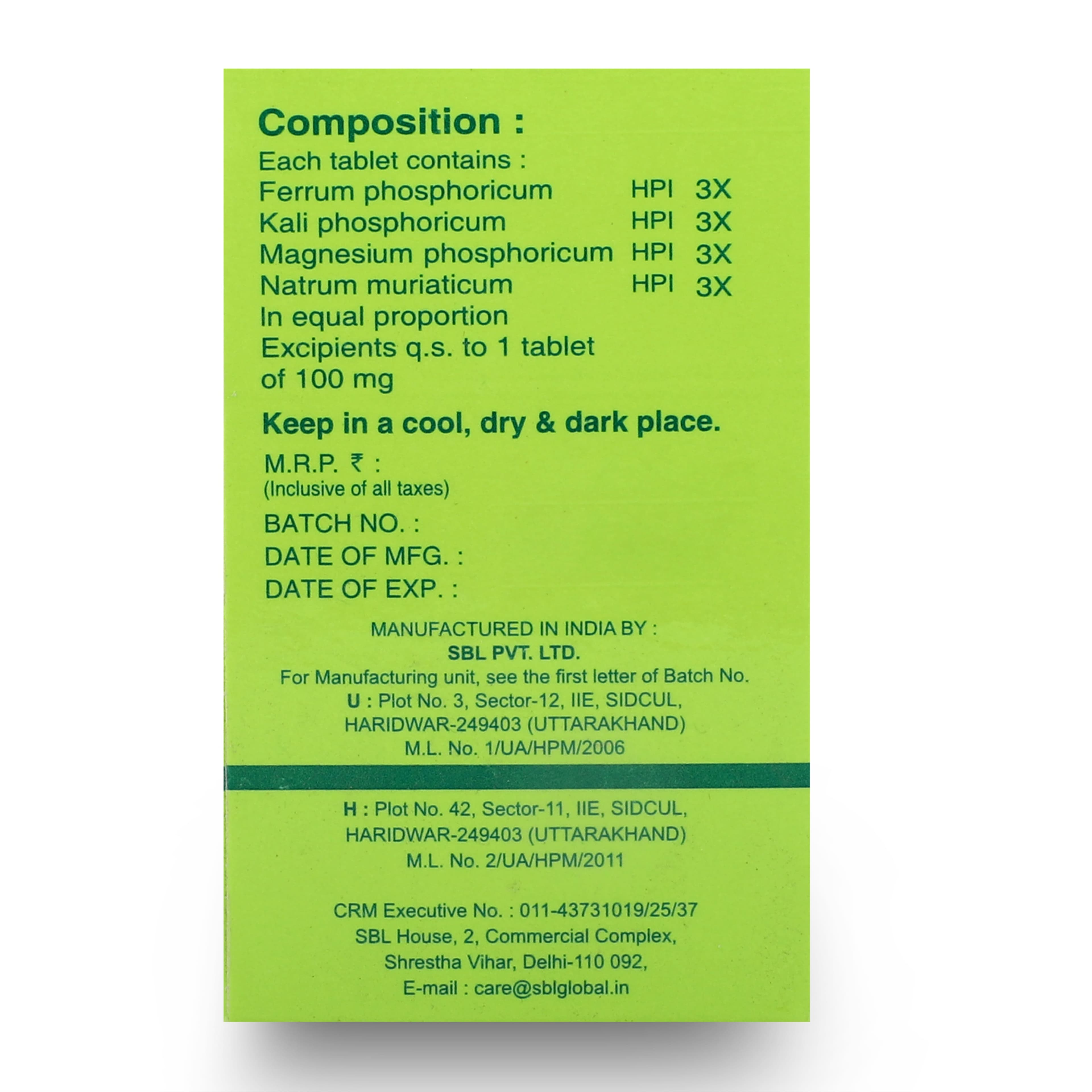 SBL Bio-Combination 12 - 25GM image 9