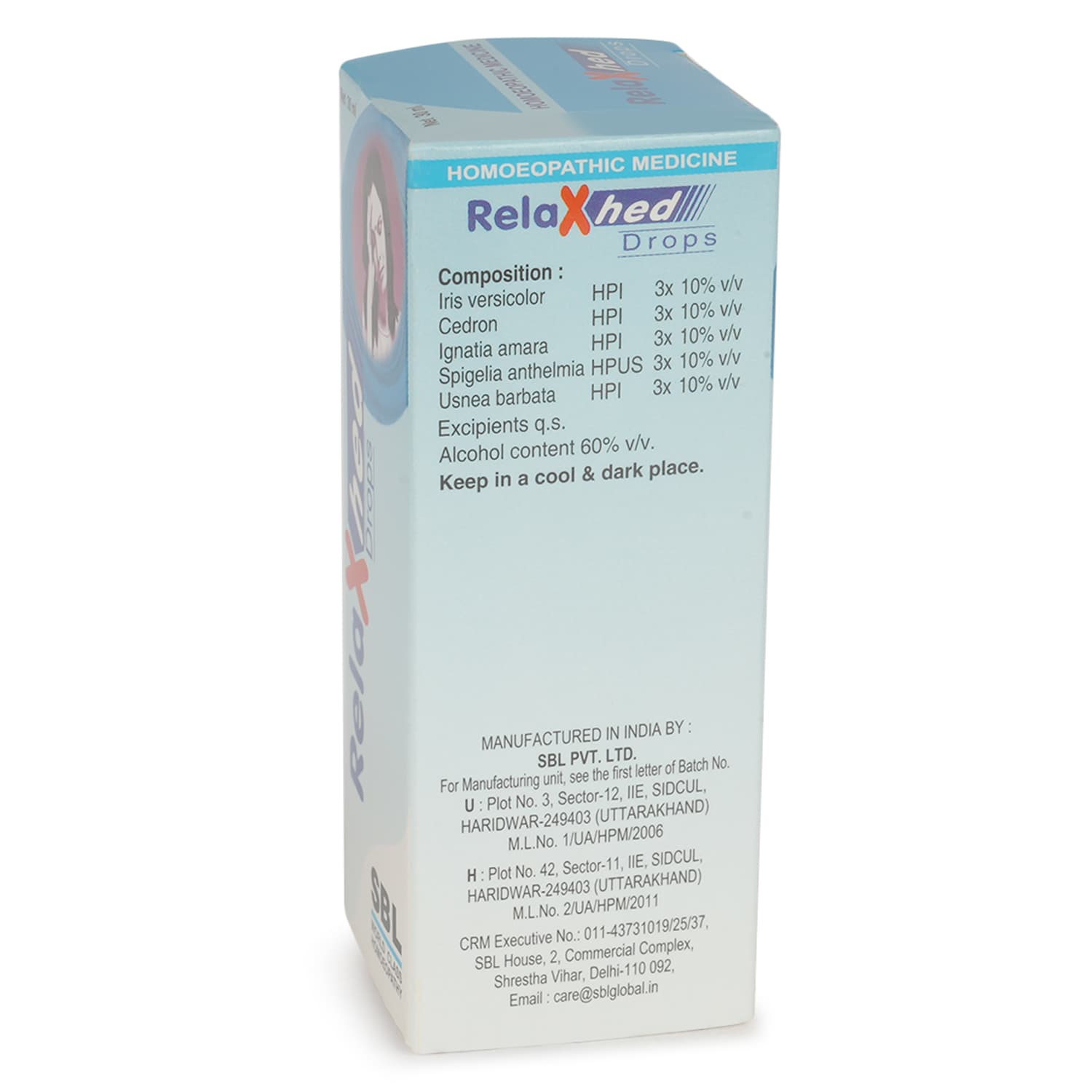 SBL RelaXhed Drops - 30ML image 3