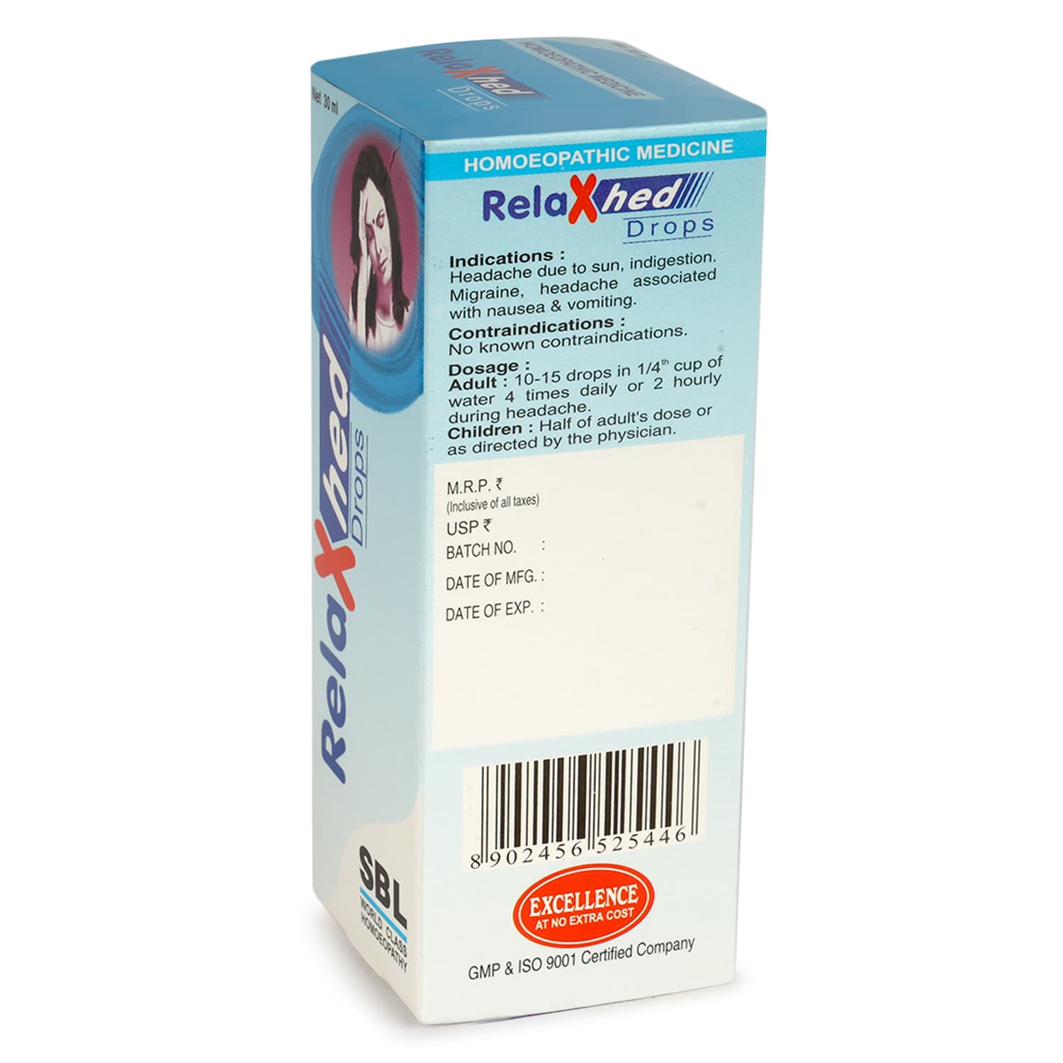 SBL RelaXhed Drops - 30ML image 4