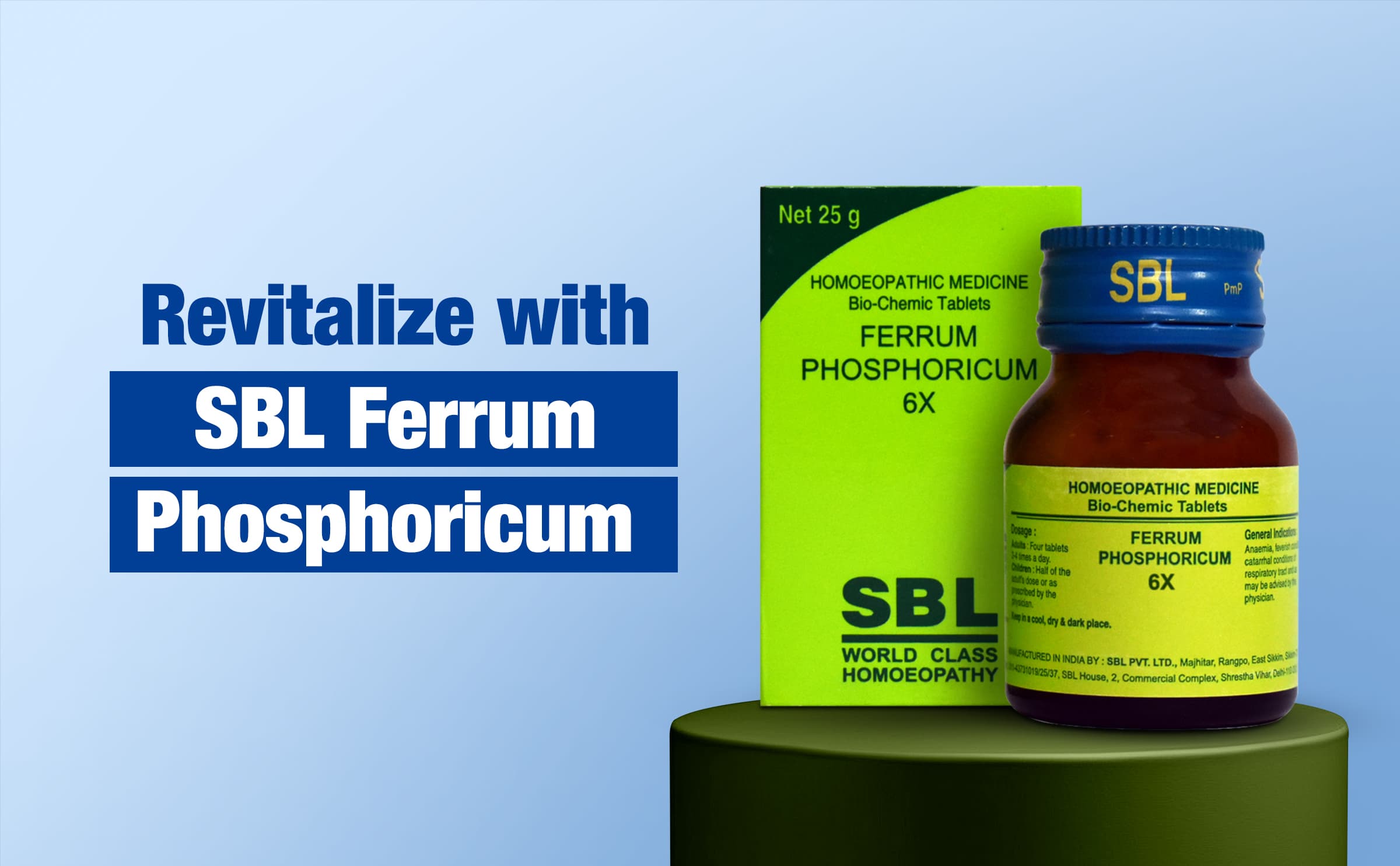 SBL Ferrum Phosphoricum - 3X,25GM image 7