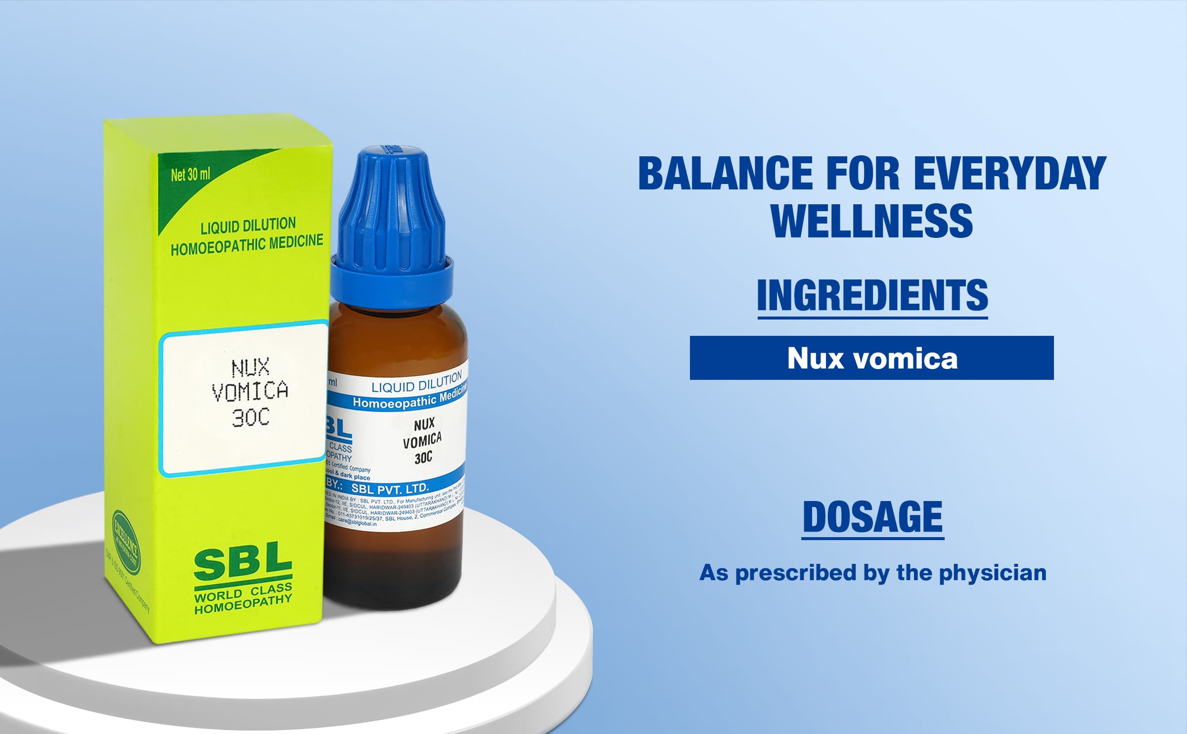 SBL NUX VOMICA - 30ML,6 C image 4