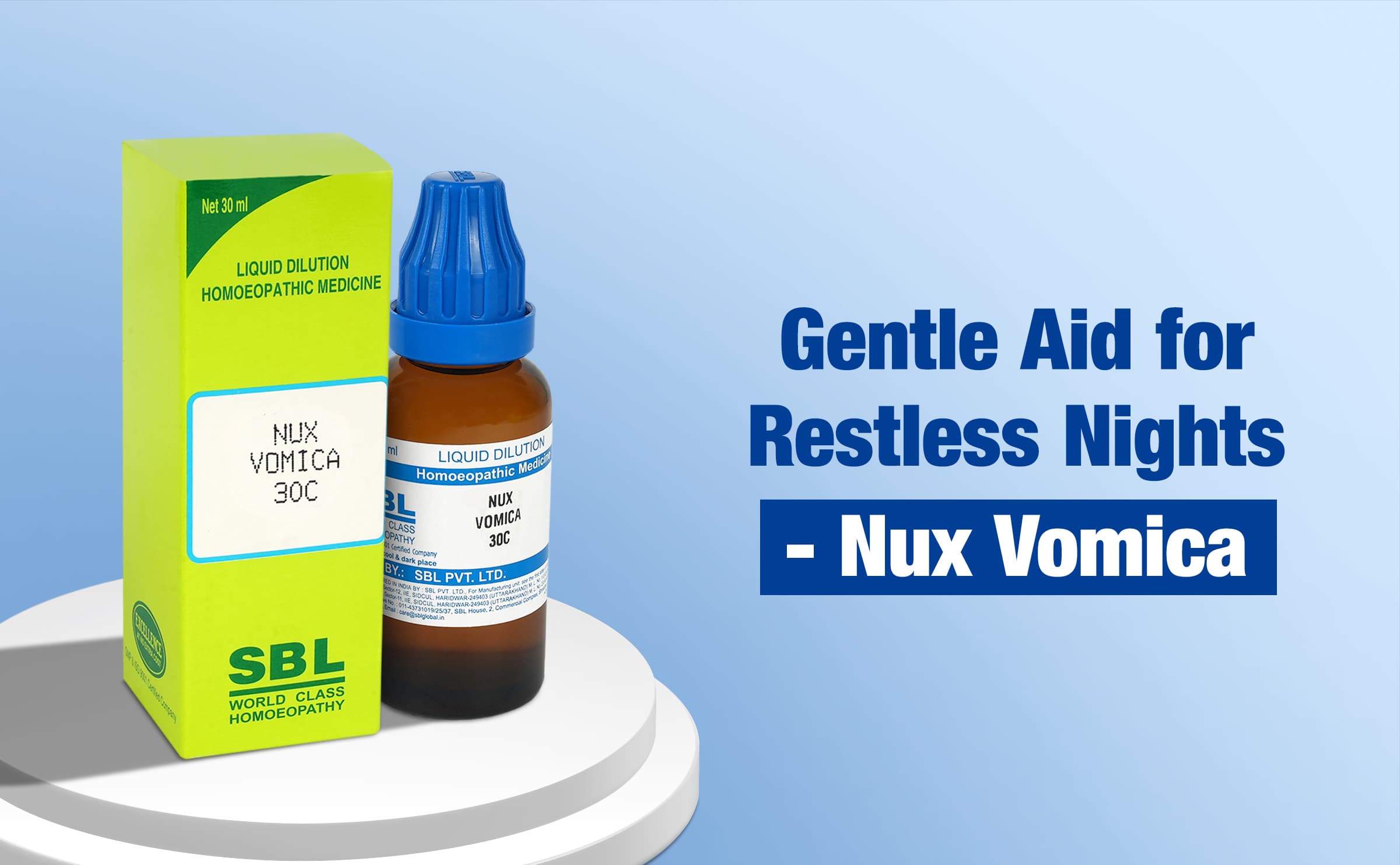SBL NUX VOMICA - 30ML,6 C image 2