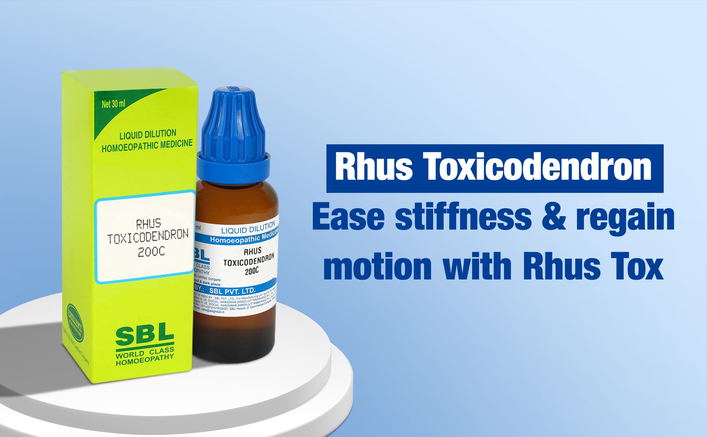 SBL Rhus Toxicodendron - 30ML,30 C image 2