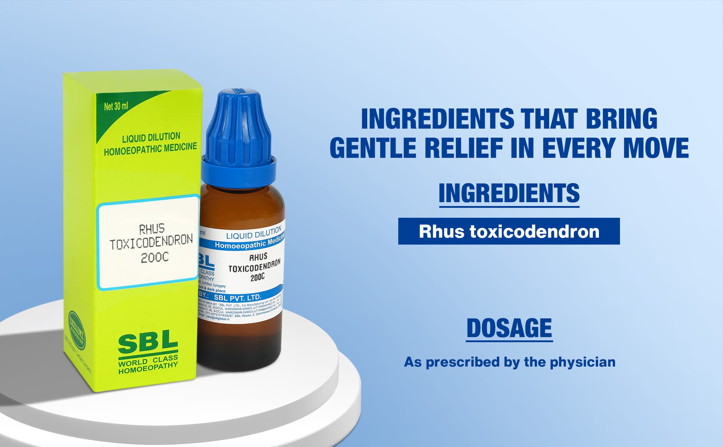 SBL Rhus Toxicodendron - 30ML,30 C image 4