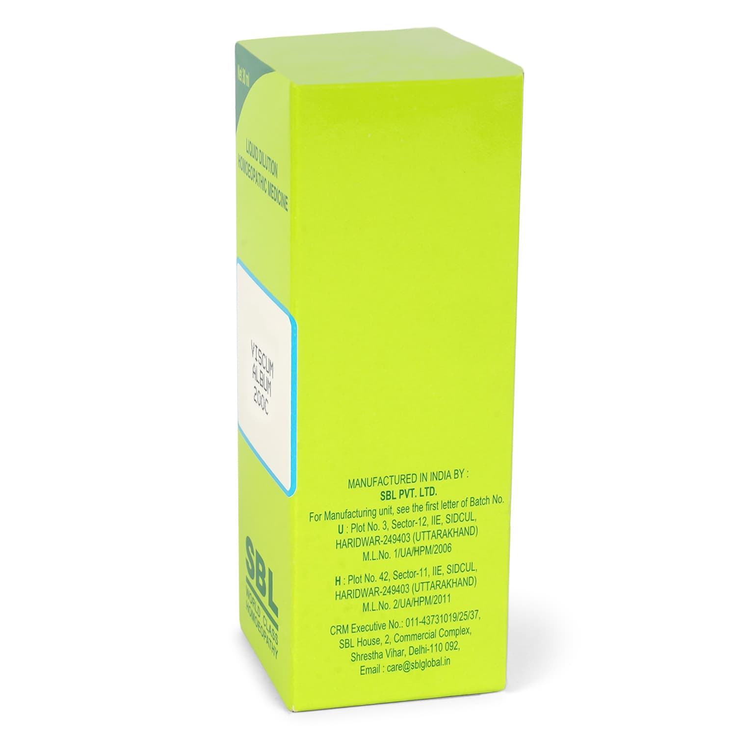 SBL VISCUM ALBUM - 30ML,1 M image 3