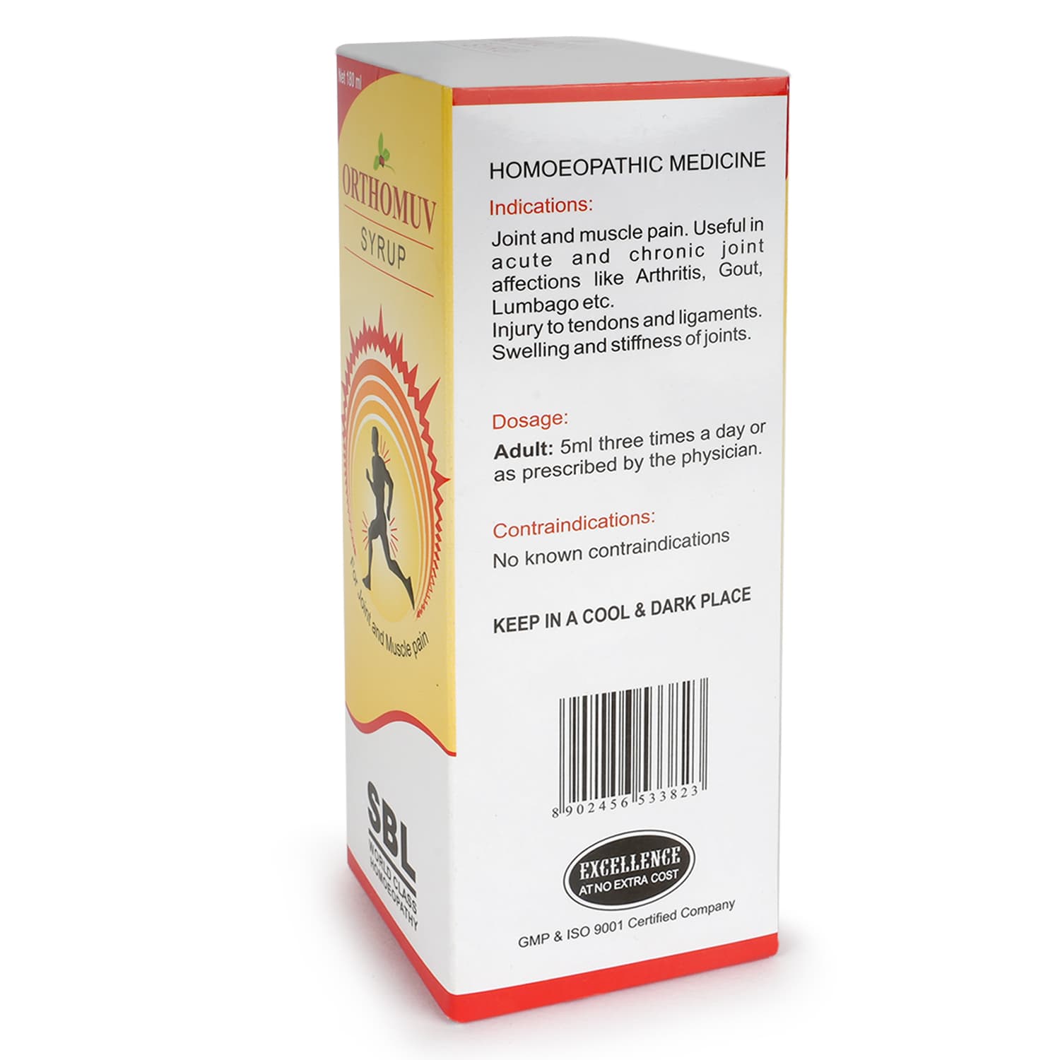 SBL Orthomuv Syrup - 180ML image 3
