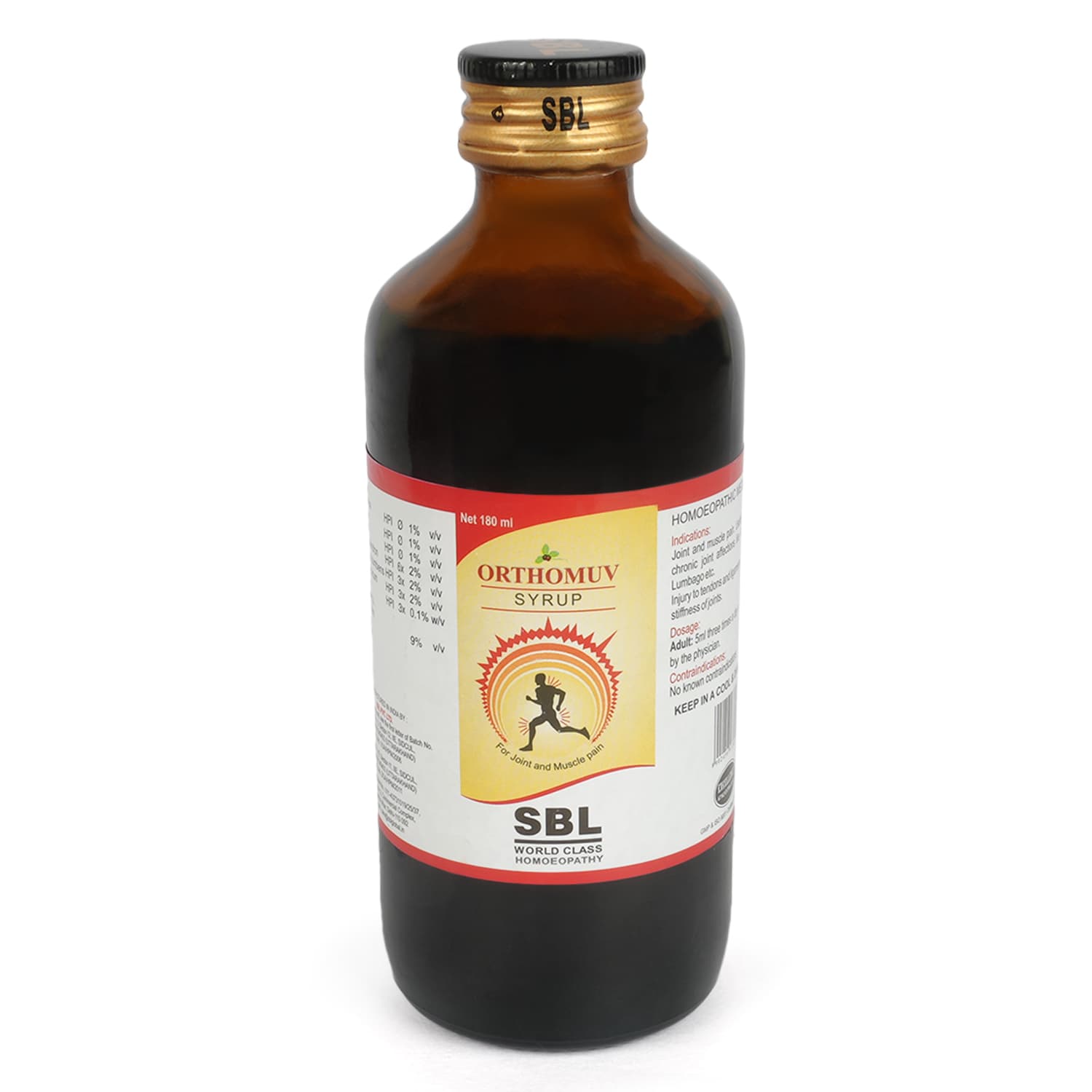 SBL Orthomuv Syrup - 180ML image 5