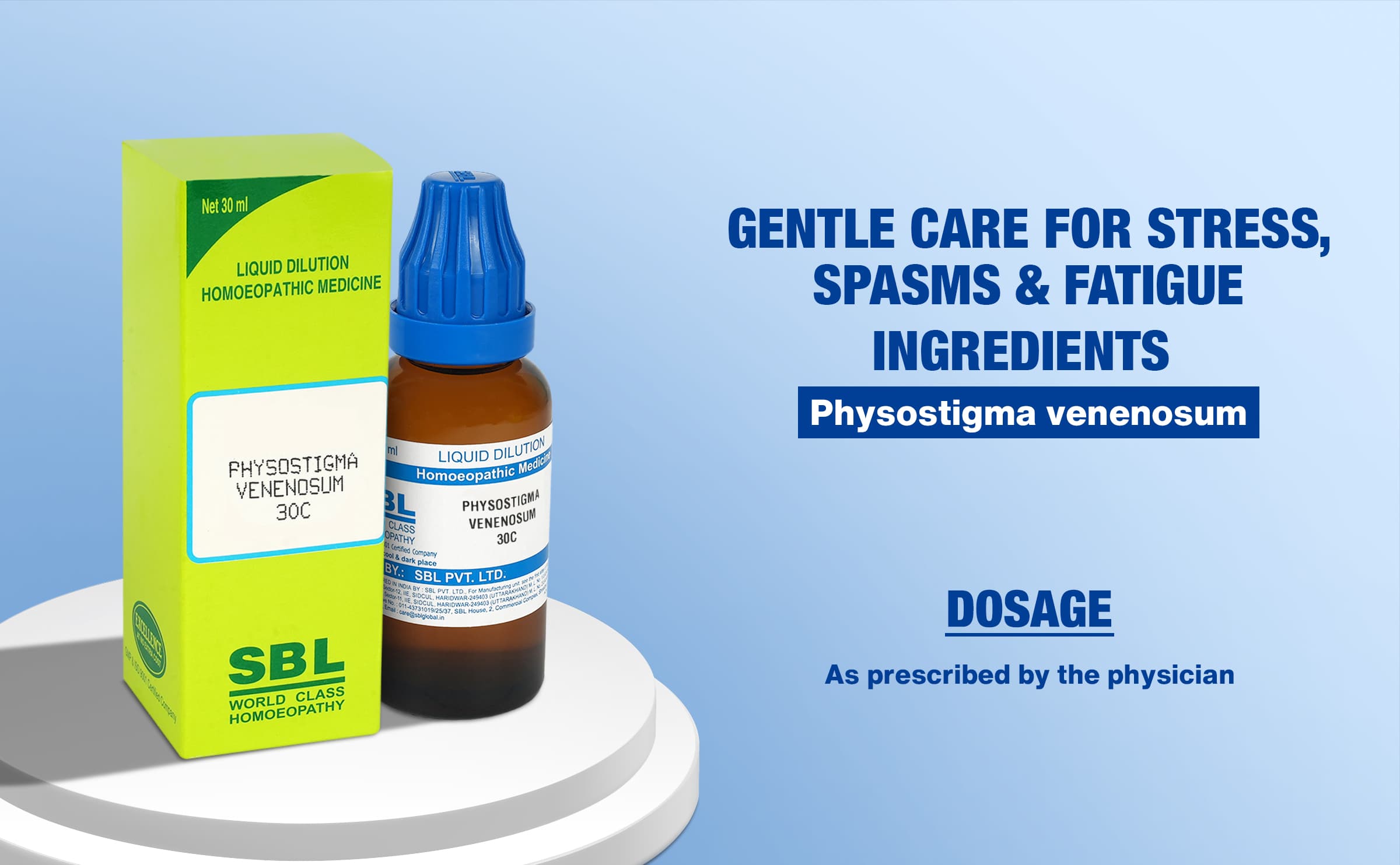 SBL PHYSOSTIGMA VENENOSUM - 30ML,1 M image 4