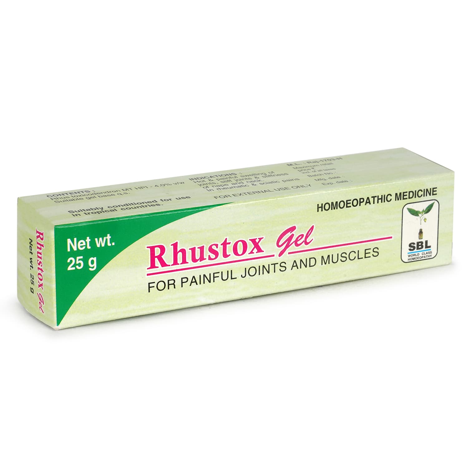SBL Rhustox Gel - 25GM image 2