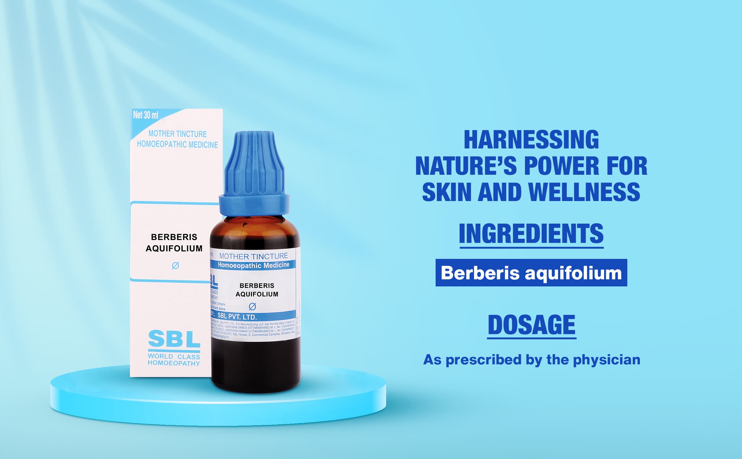 SBL BERBERIS AQUIFOLIUM - 30ML image 9