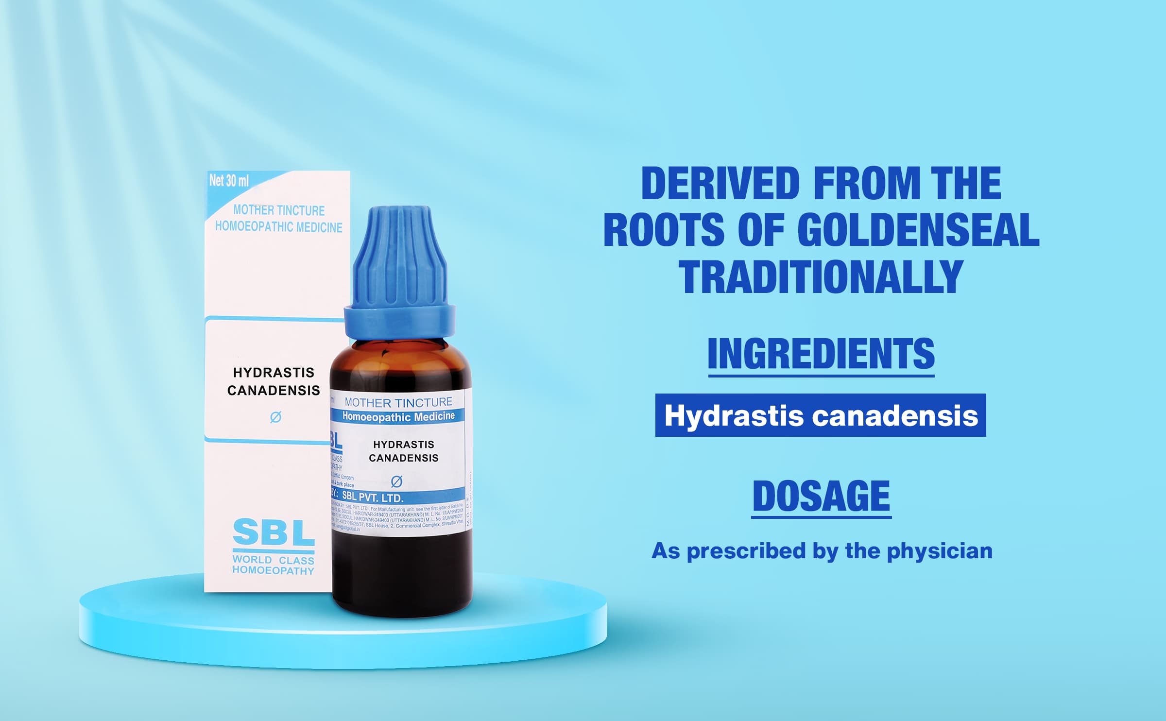 SBL HYDRASTIS CANADENSIS - 30ML image 9