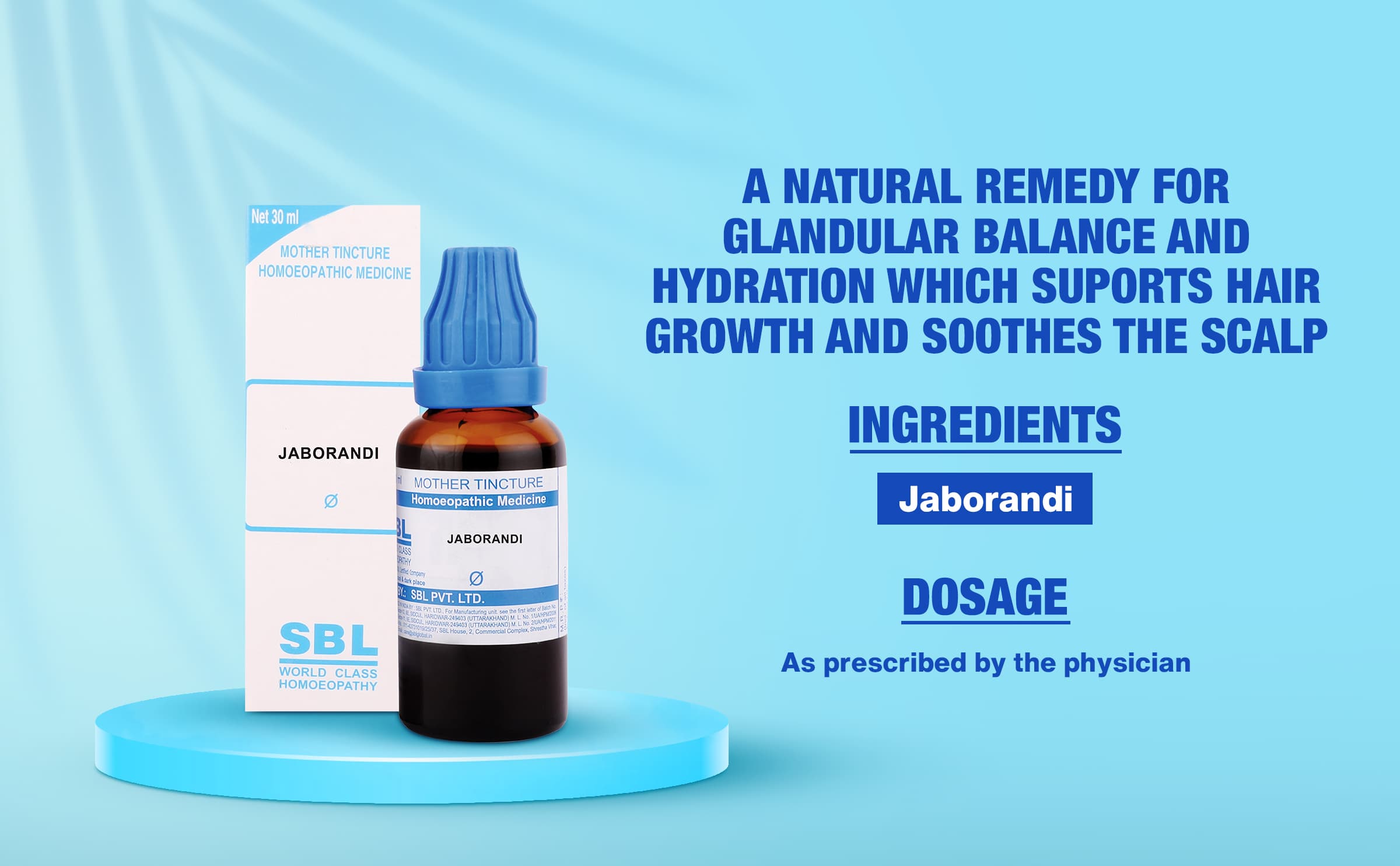 SBL JABORANDI - 30ML image 9