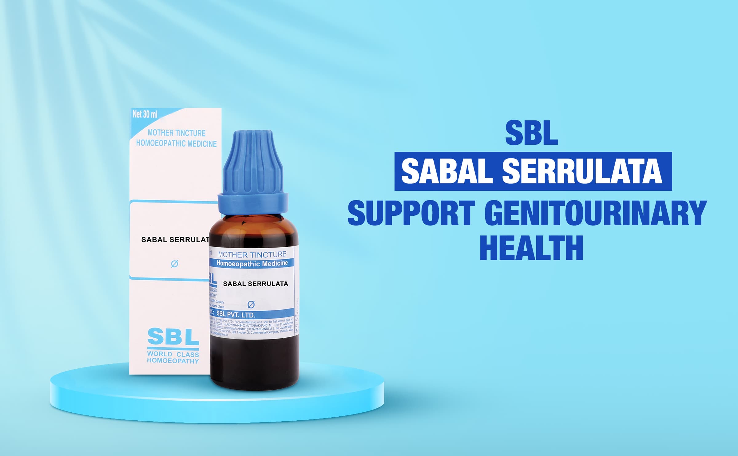SBL SABAL SERRULATA - 30ML image 7