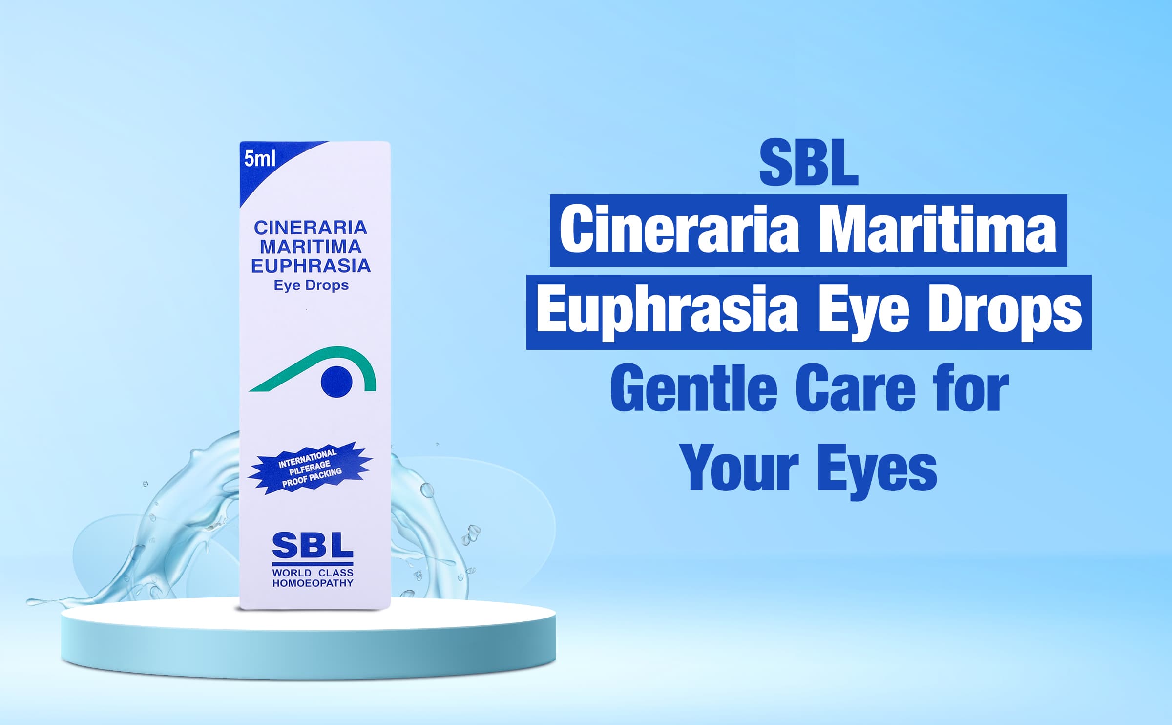 SBL Cineraria Maritima Euphrasia Eye Drops - 5 ML image 2