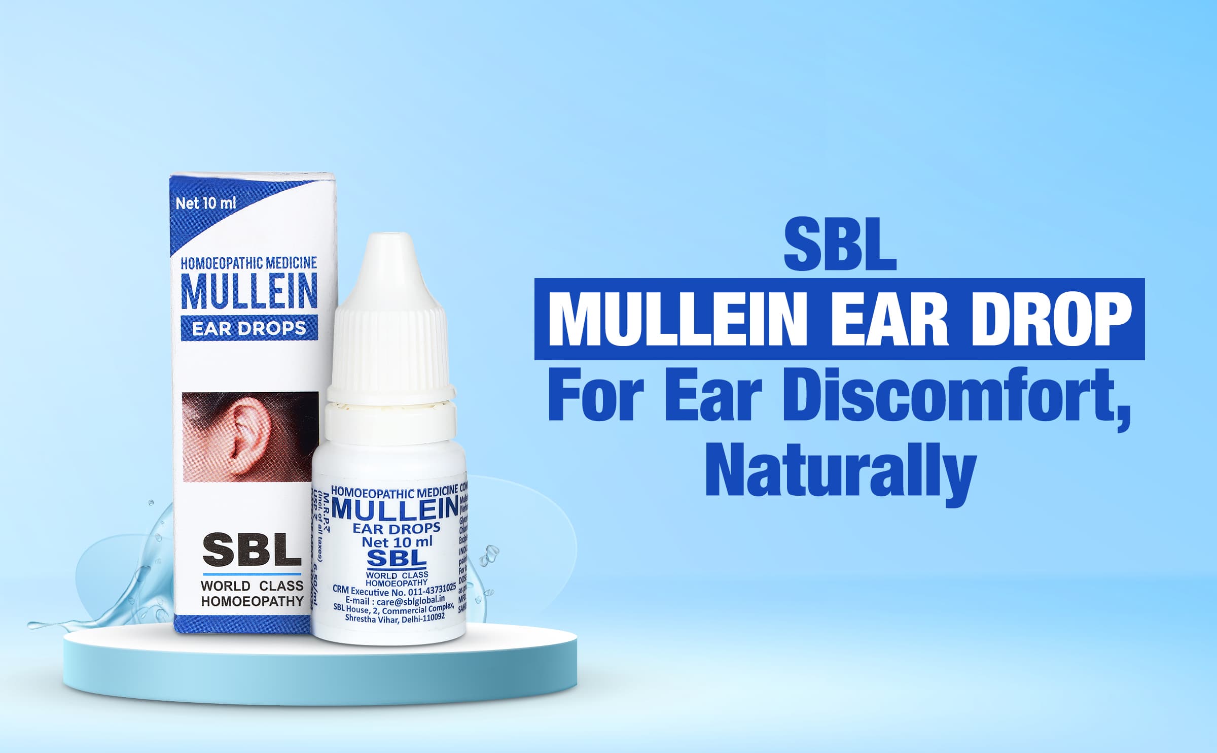 SBL Mullein Ear Drops - 10ML image 4
