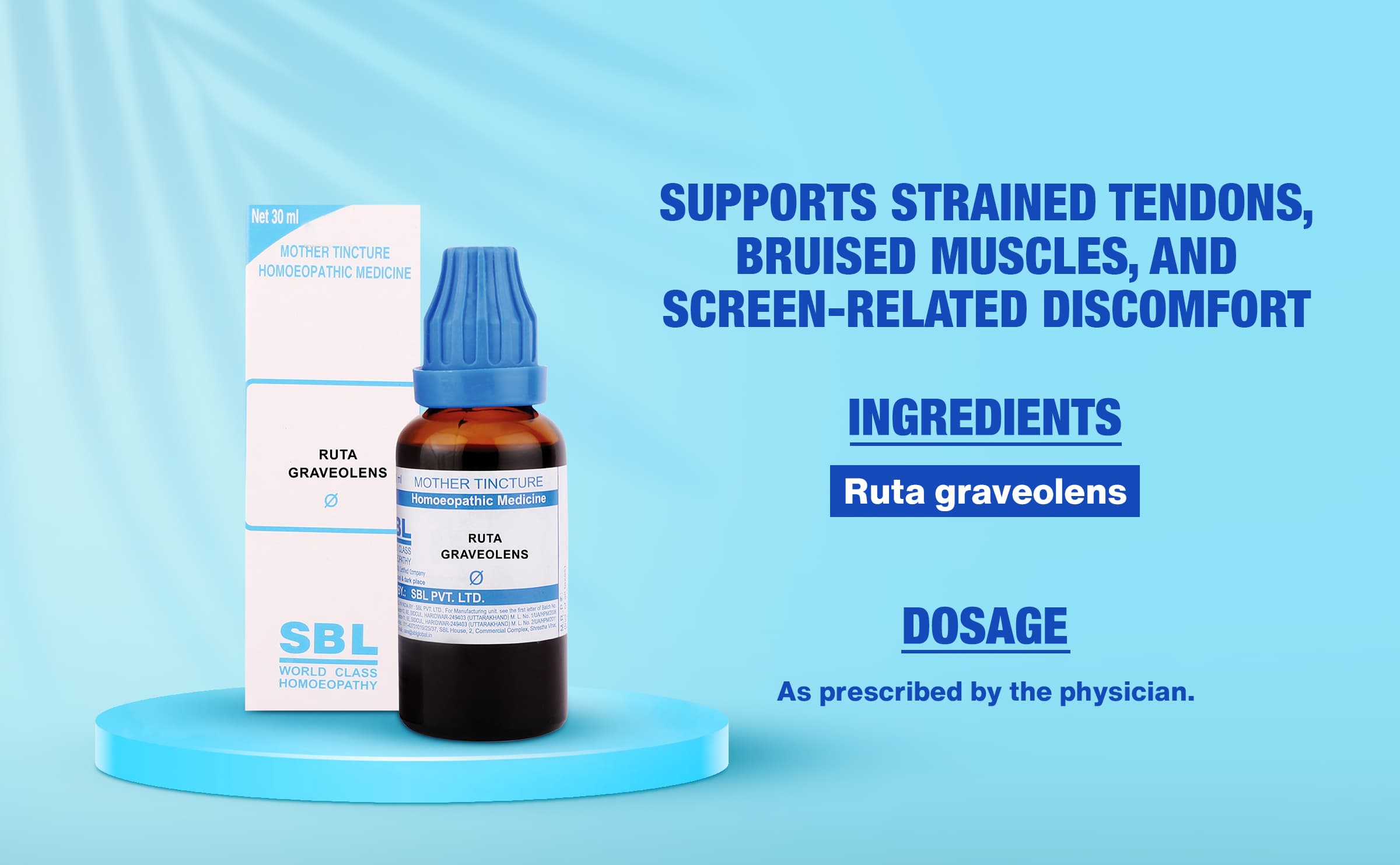SBL RUTA GRAVEOLENS - 30ML image 4