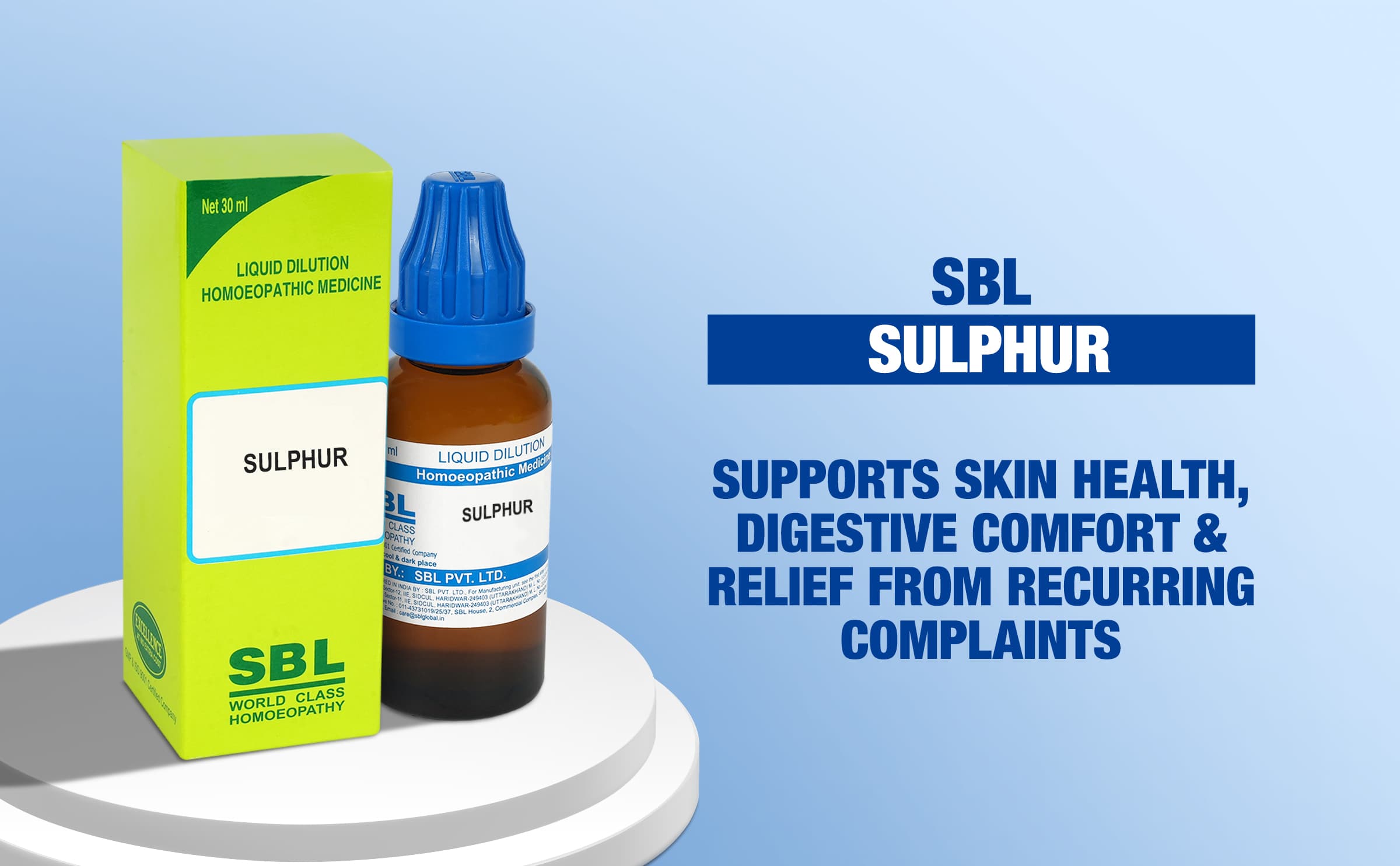 SBL SULPHUR DL - 30ML,3 C image 7