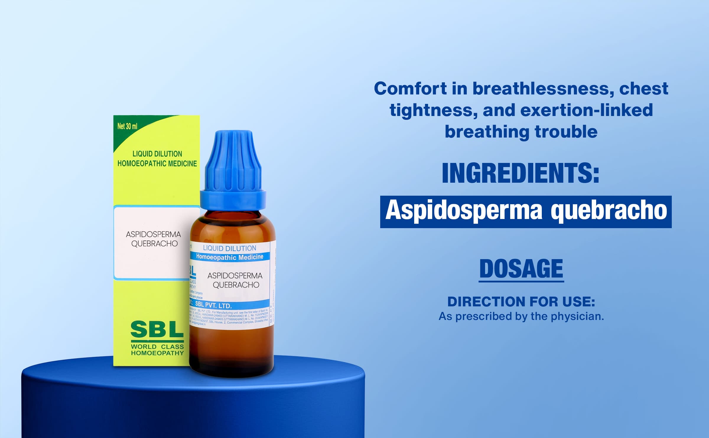 SBL ASPIDOSPERMA QUEBRACHO - 30ML,1 M image 4