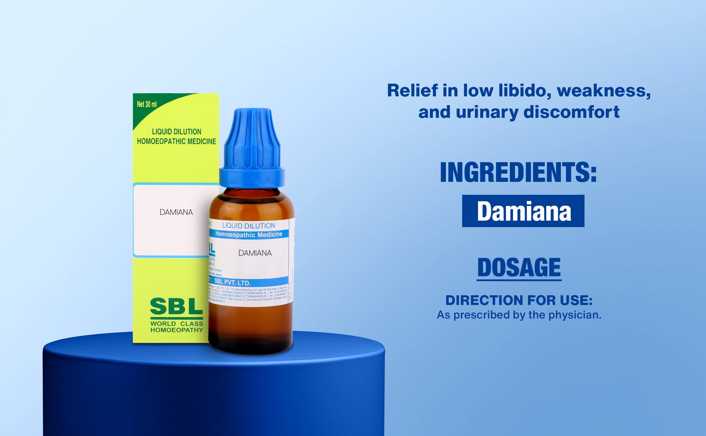 SBL DAMIANA - 30ML,1 M image 4