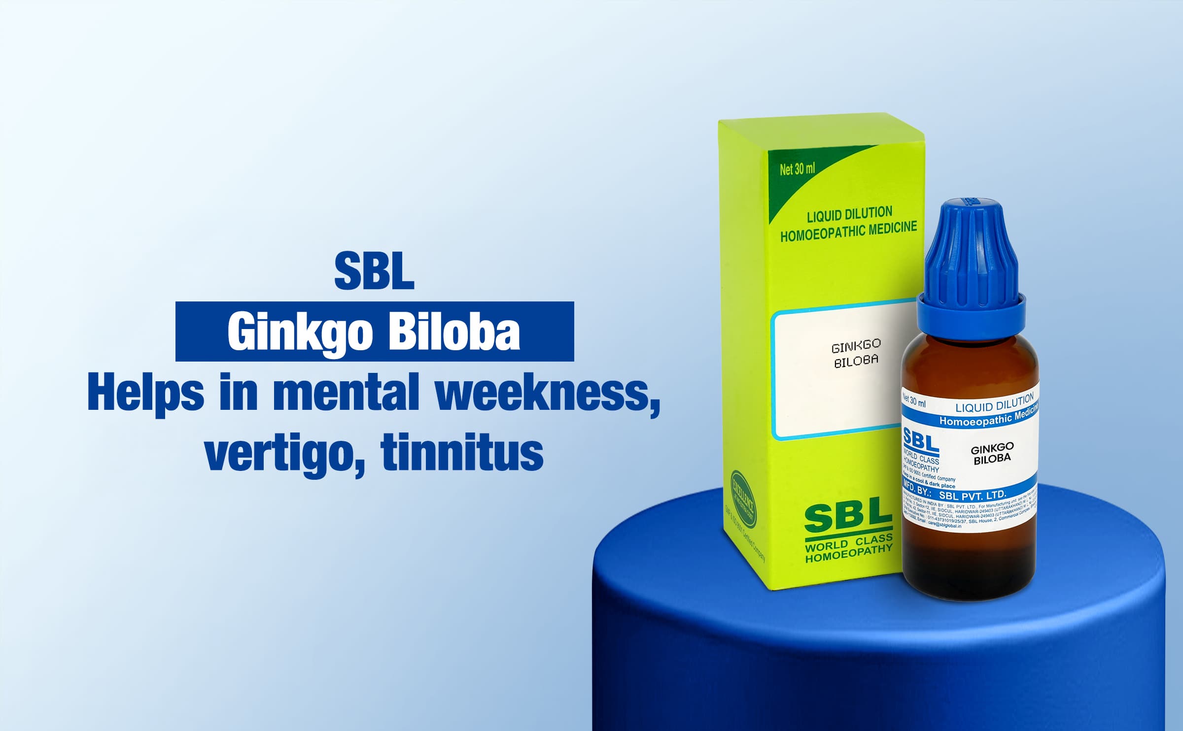 SBL GINKGO BILOBA - 30ML,1 M image 2