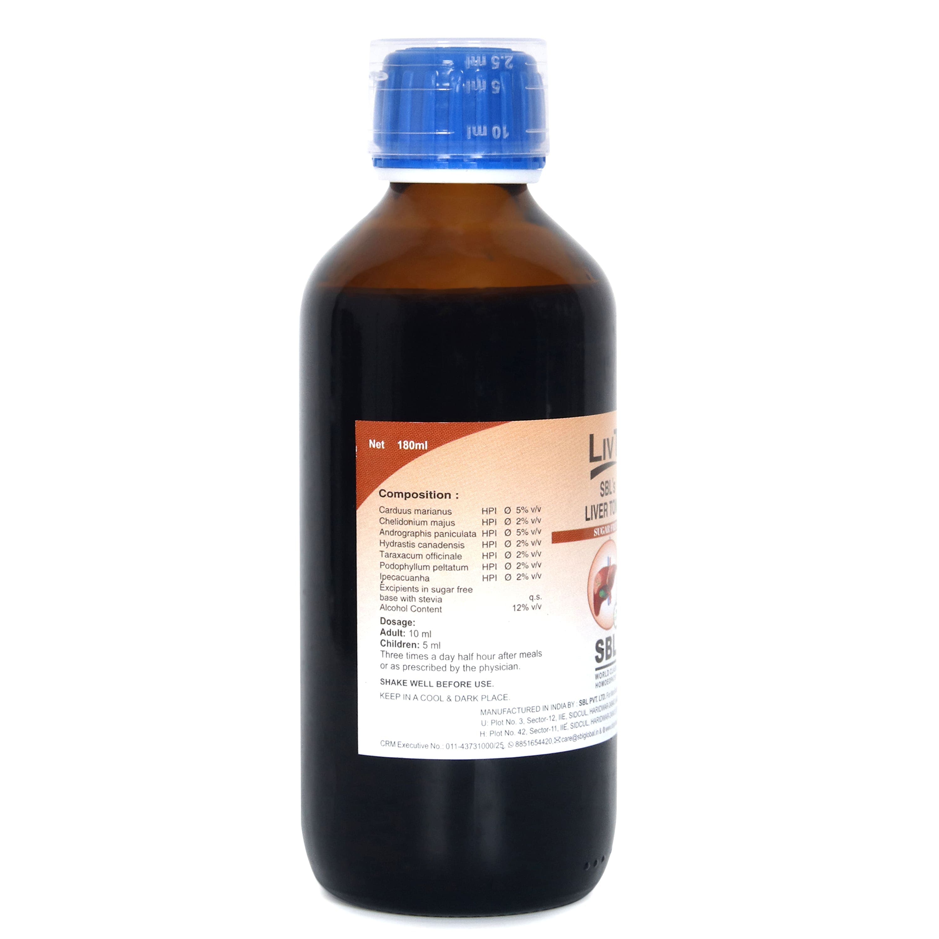SBL LIV T [Sugar Free] - 180ML image 5