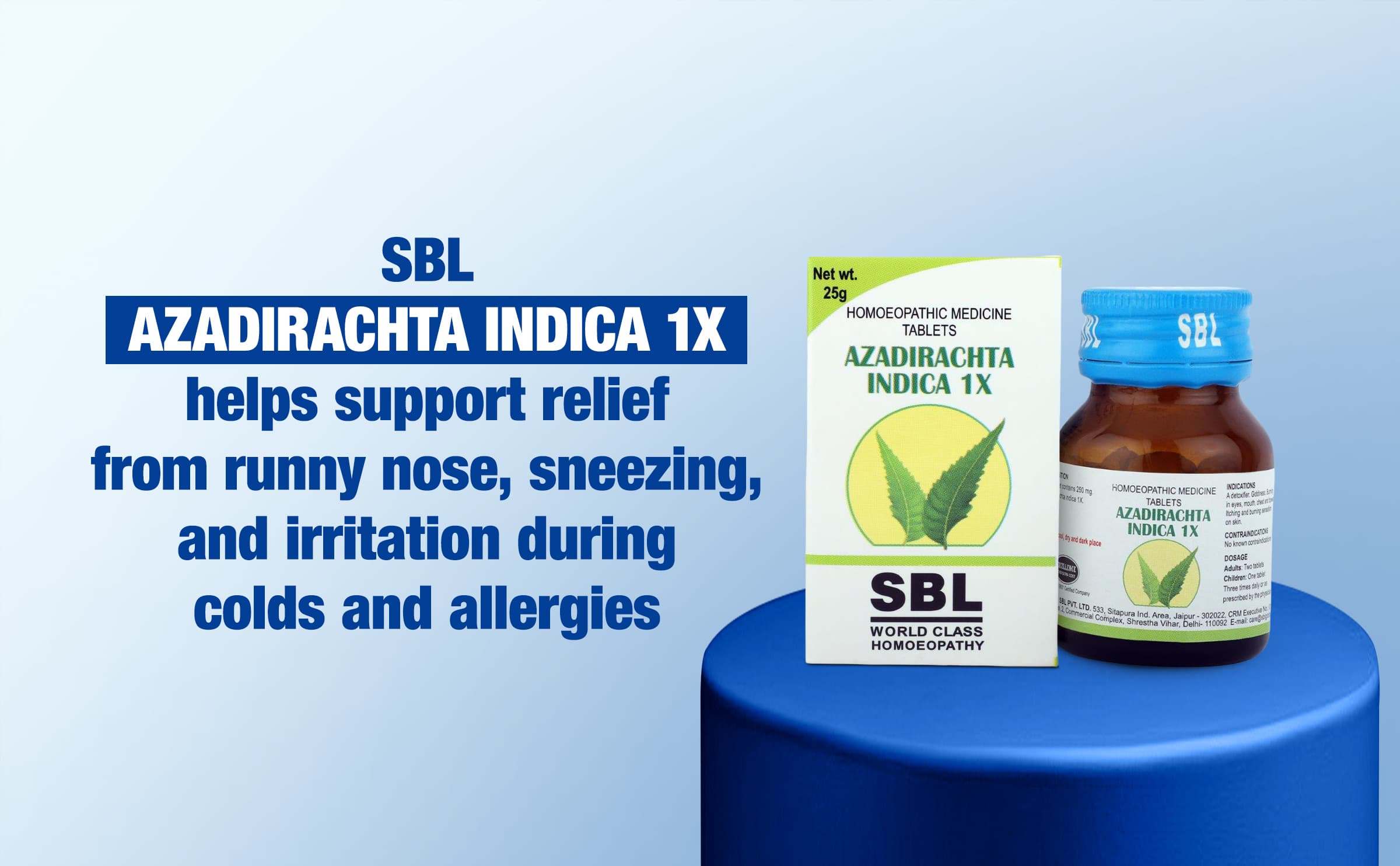 SBL Azadirachta Indica 1X - 25GM image 2