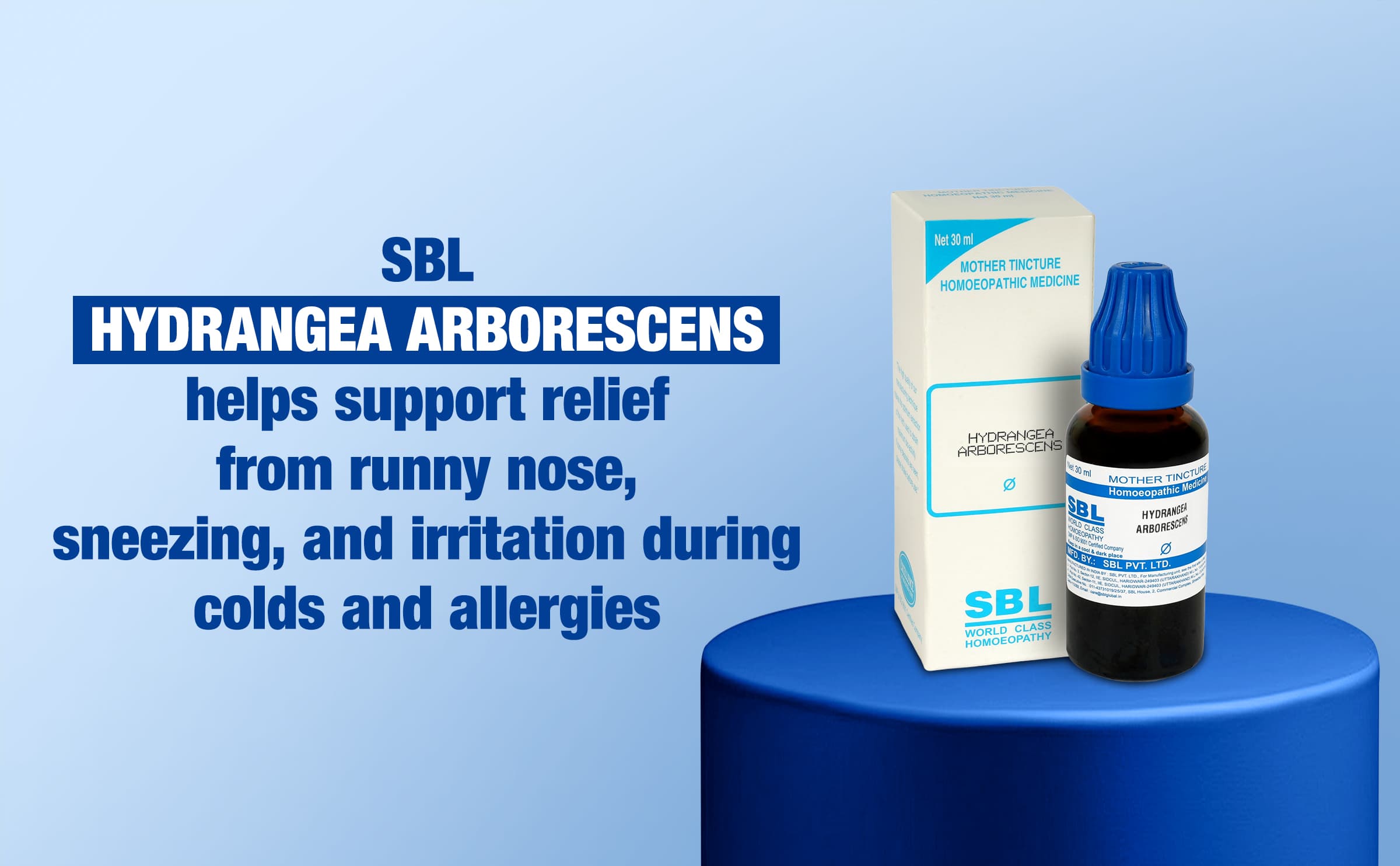 SBL HYDRANGEA ARBORESCENS - 30ML image 7