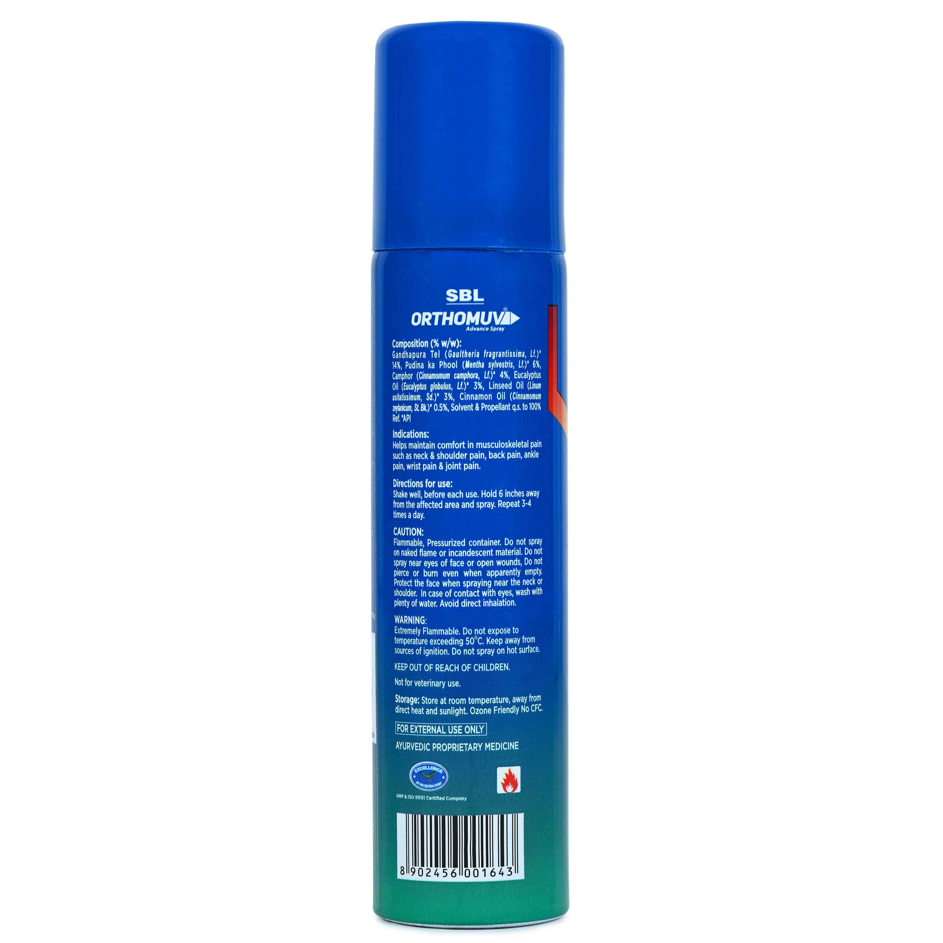 SBL Orthomuv Advance Spray - 50GM image 4
