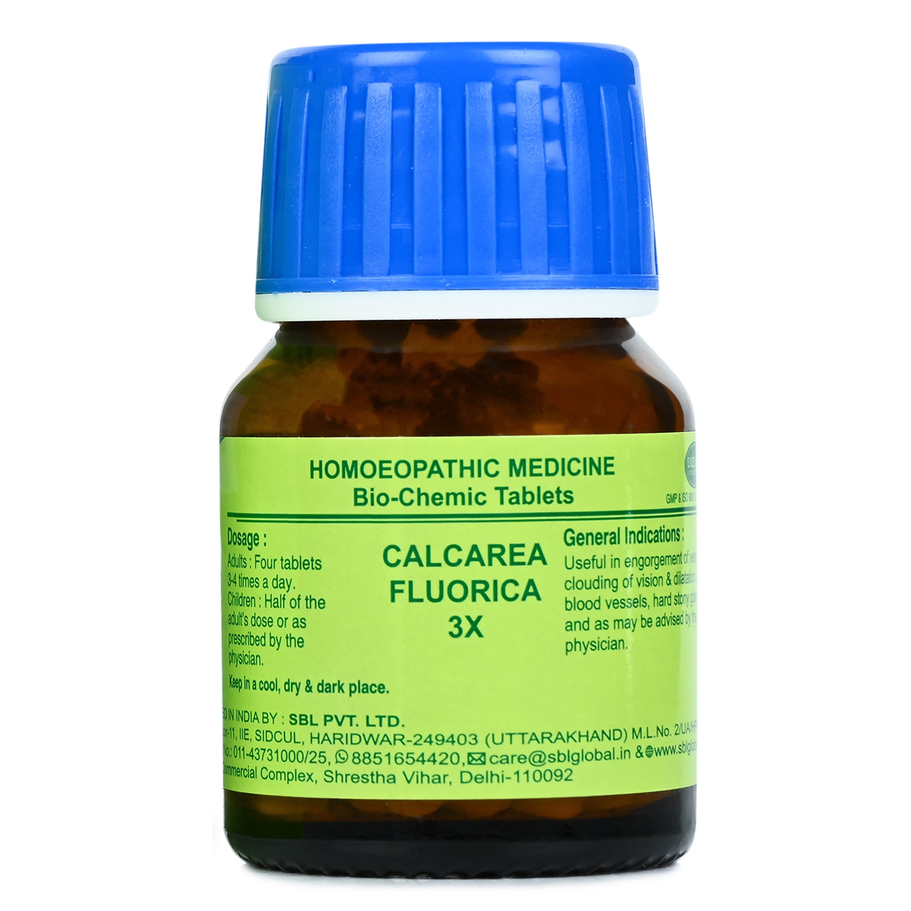 SBL Calcarea Fluorica - 3X,25GM image 3