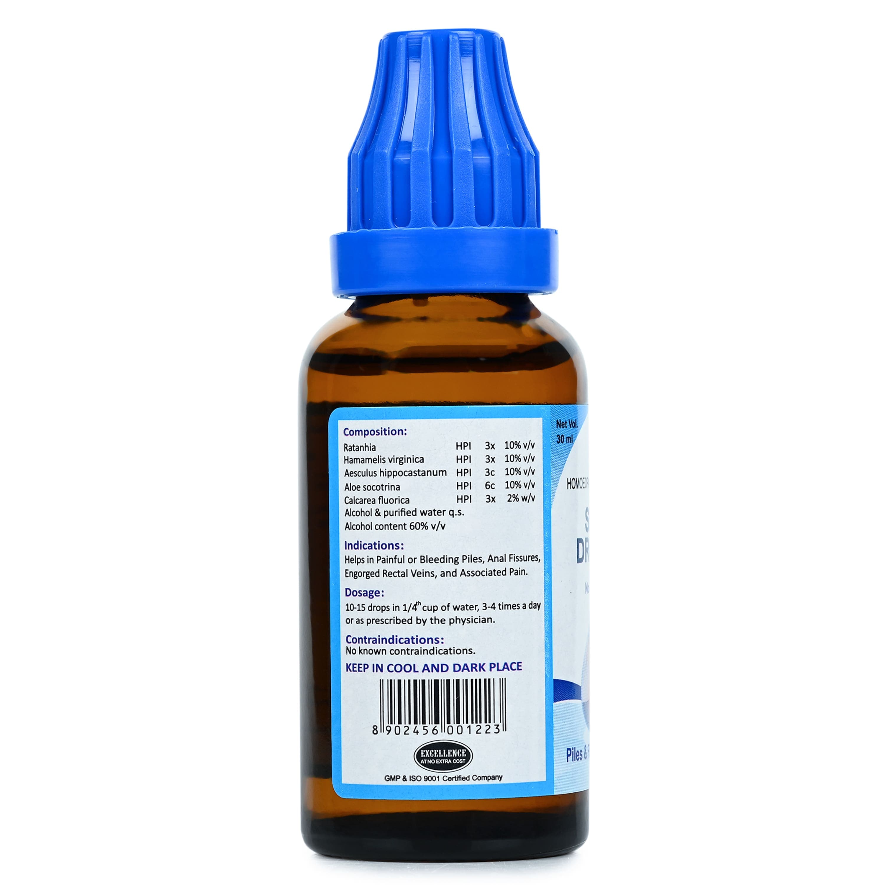 SBL Drops No.-17-(Piles & F Care) - 30ML image 5