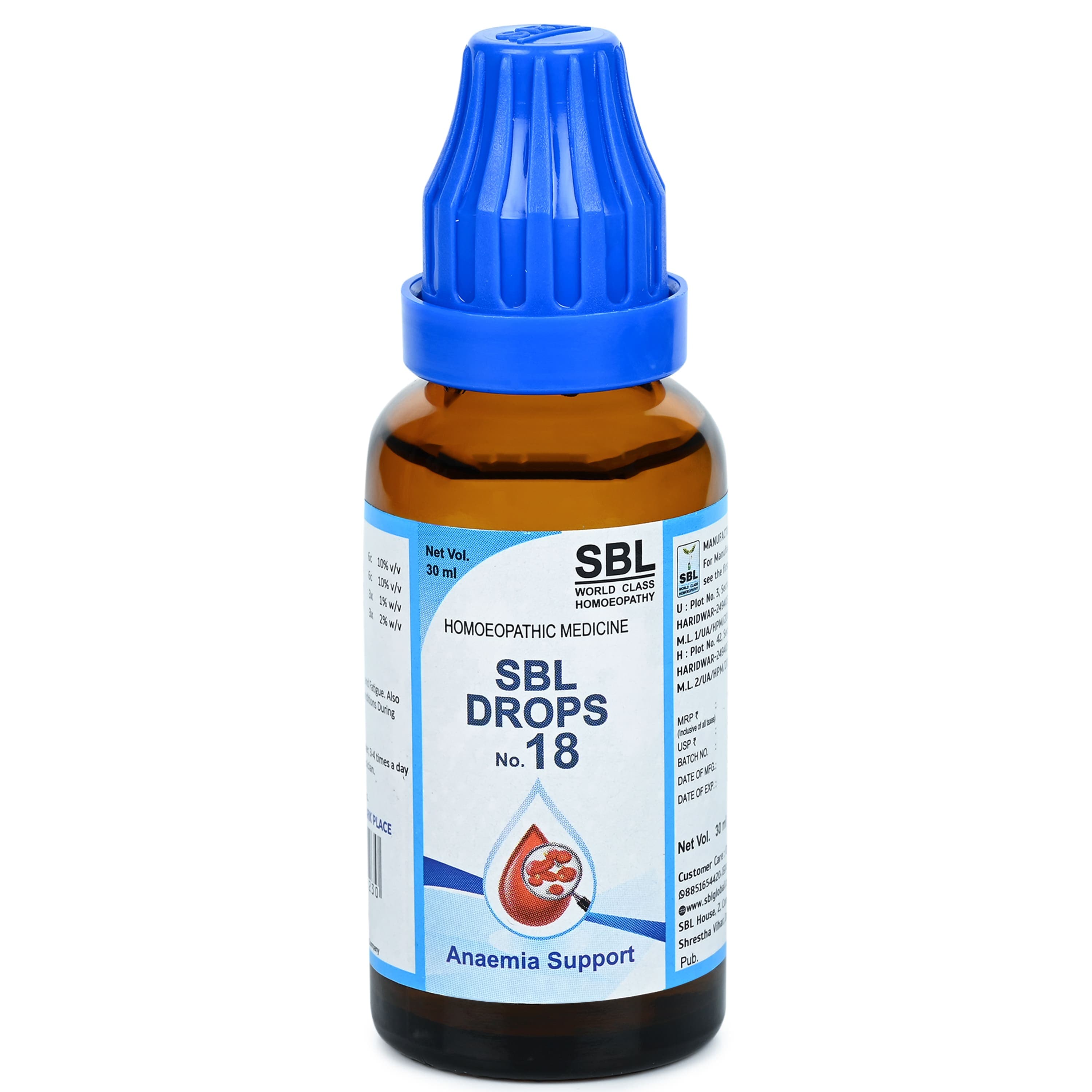 SBL Drops No.-18-(Anaemia Suppt) - 30ML image 6