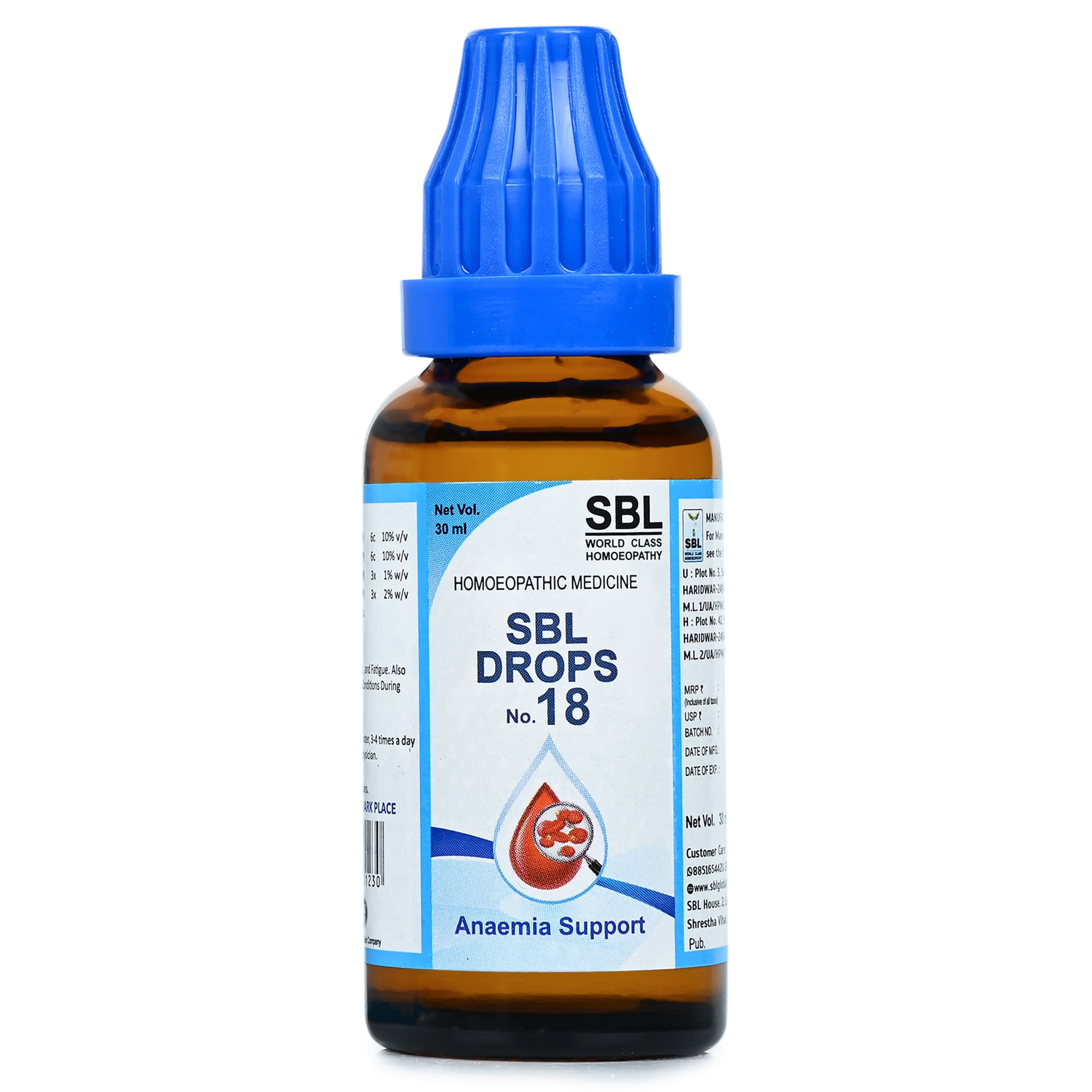 SBL Drops No.-18-(Anaemia Suppt) - 30ML image 3