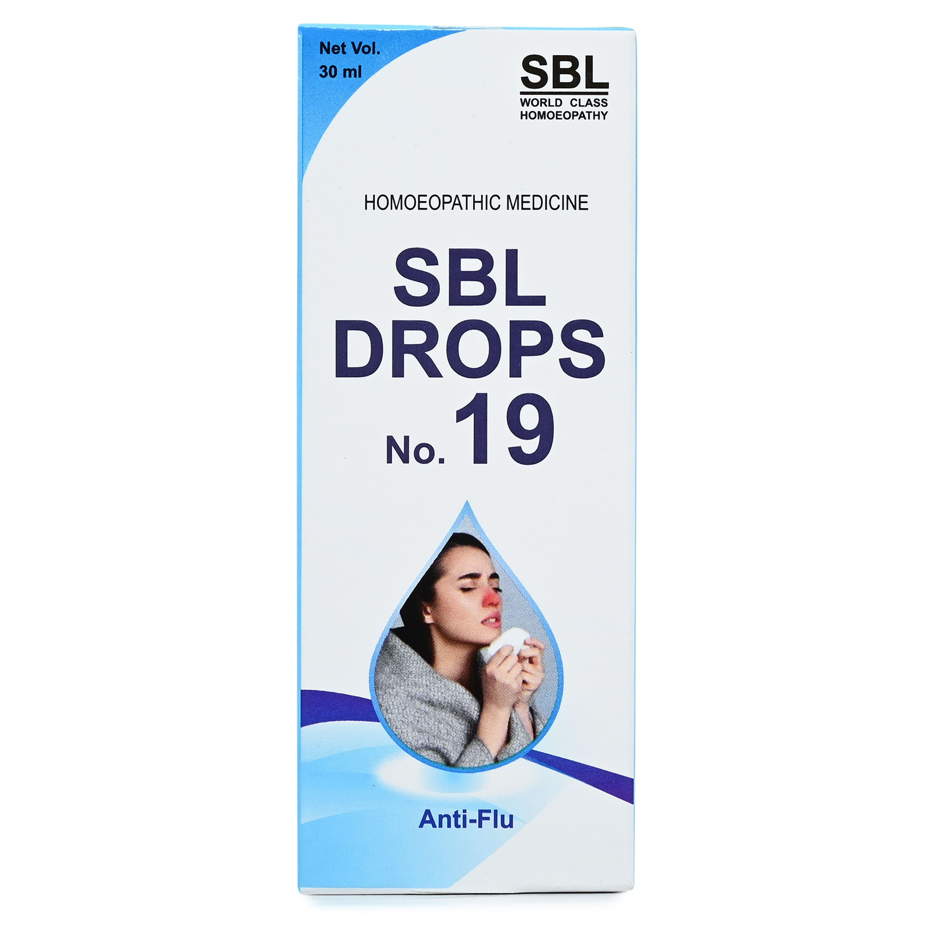 SBL Drops No.-19-(Anti-Flu) - 30ML image 2