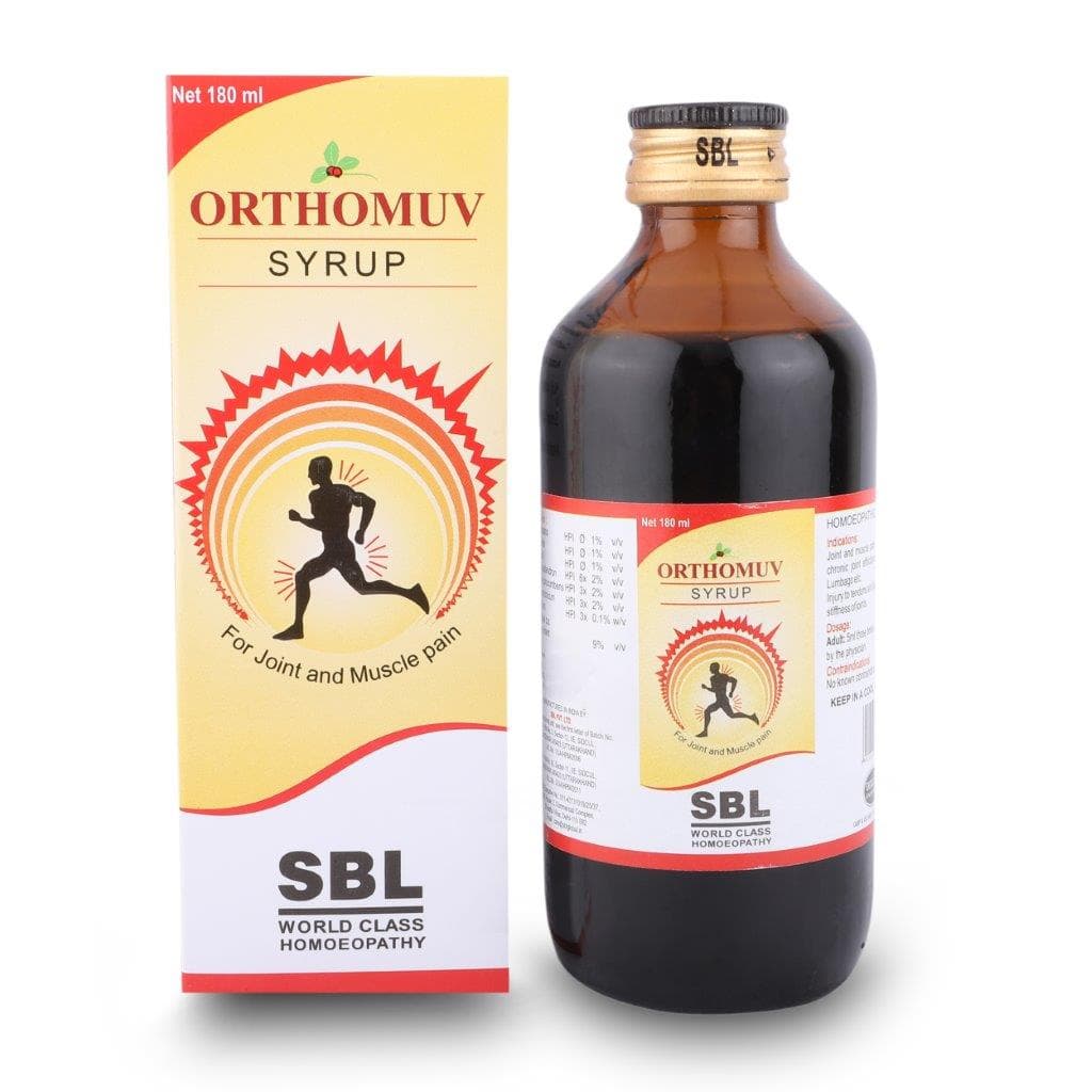 SBL Orthomuv Syrup - 180ML image 1