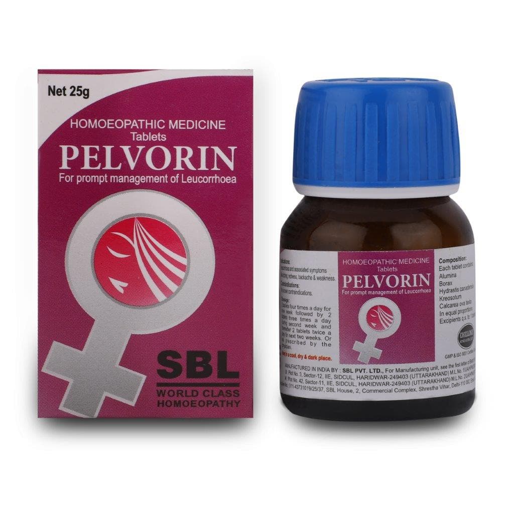 SBL Pelvorin Tablets - 25GM image 1
